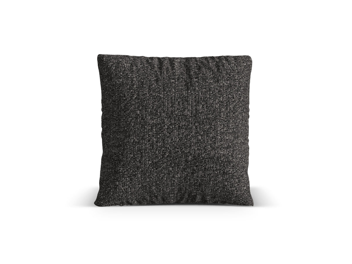 Poduszka dekoracyjna NURIA antracytowy boucle – 70x70 cm