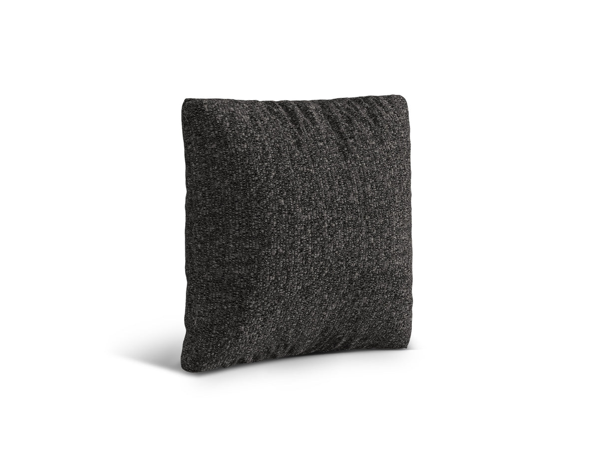 Poduszka dekoracyjna NURIA antracytowy boucle – 70x70 cm