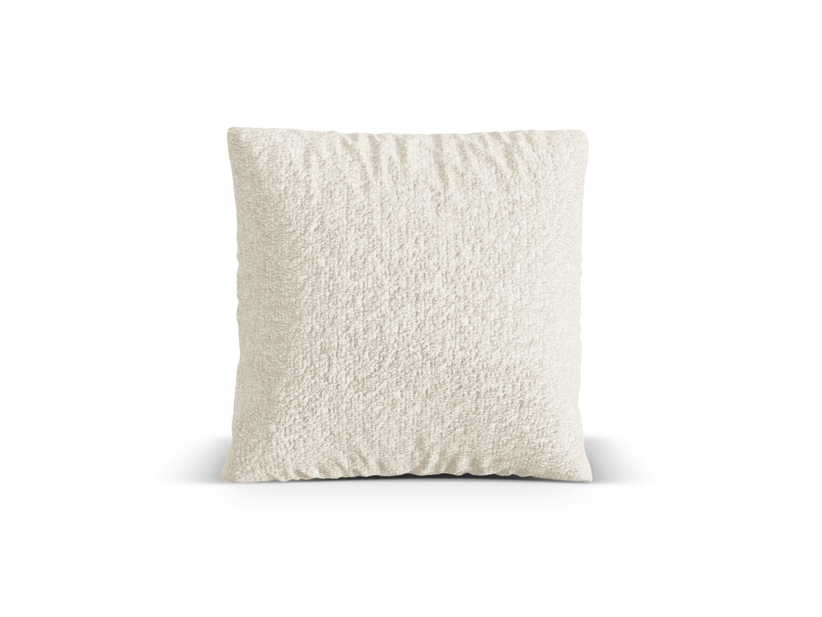 Poduszka dekoracyjna NURIA ecru boucle – 70x70 cm