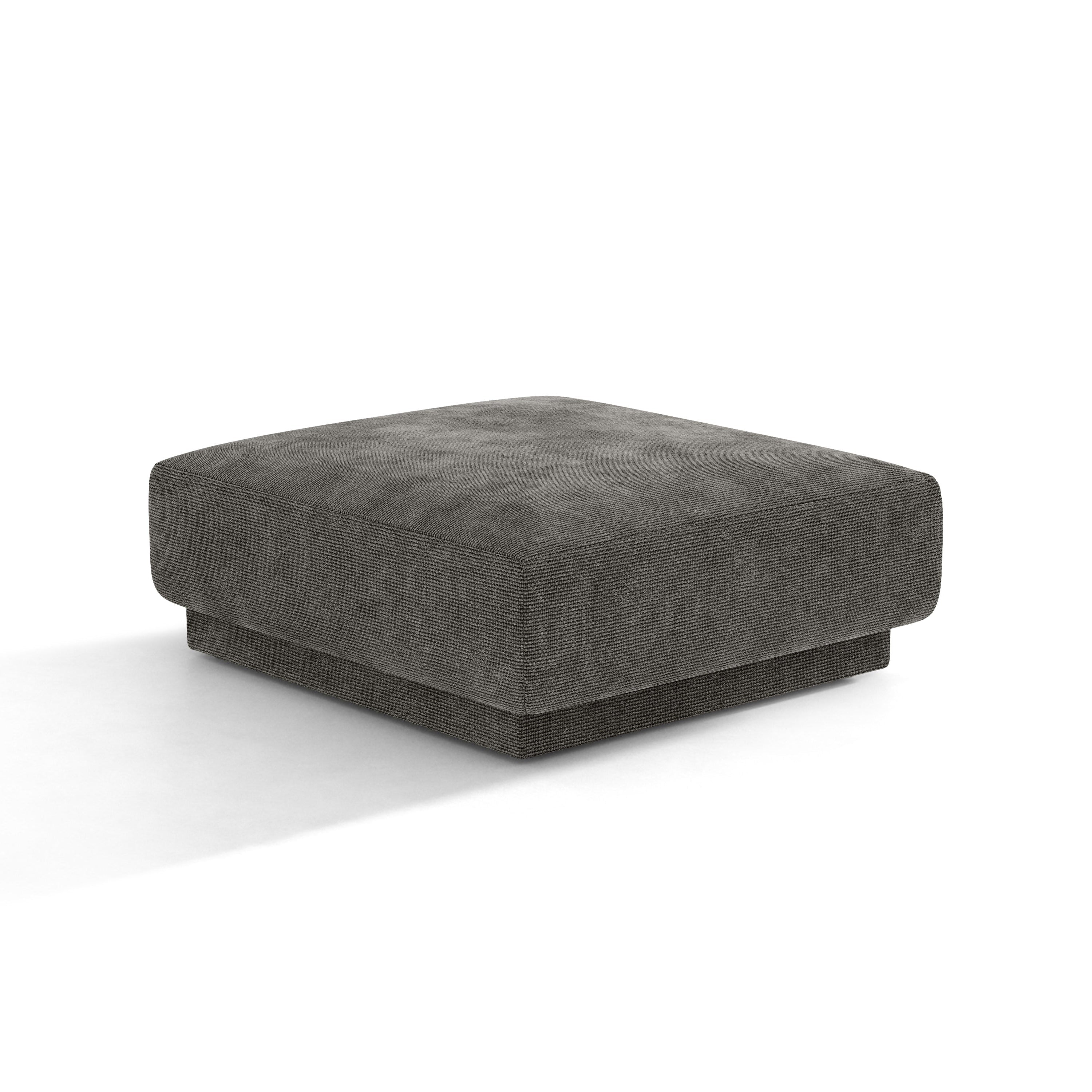 MILEY Puff Gray Chenille Silky