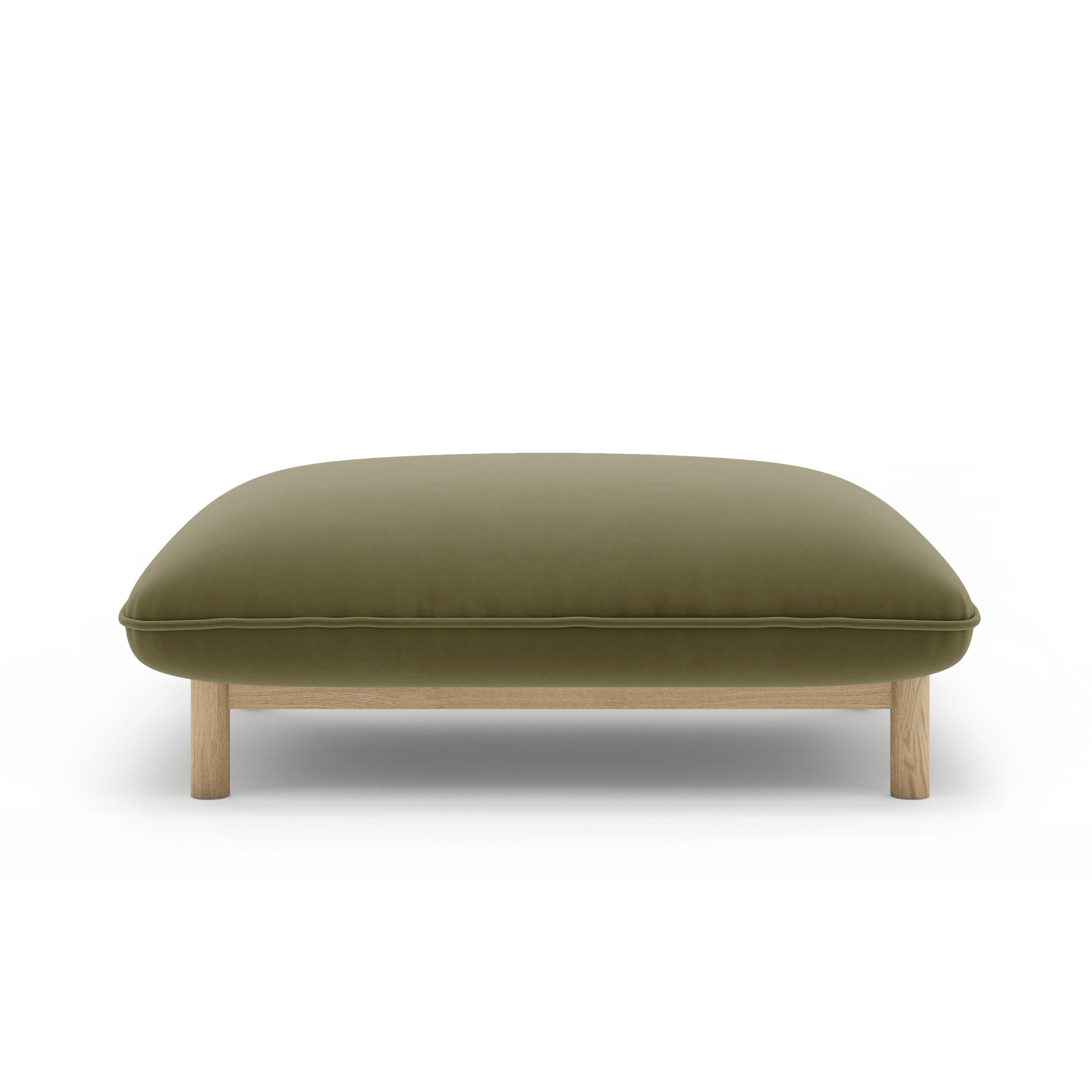 Samt Pouf ADA hellgrün