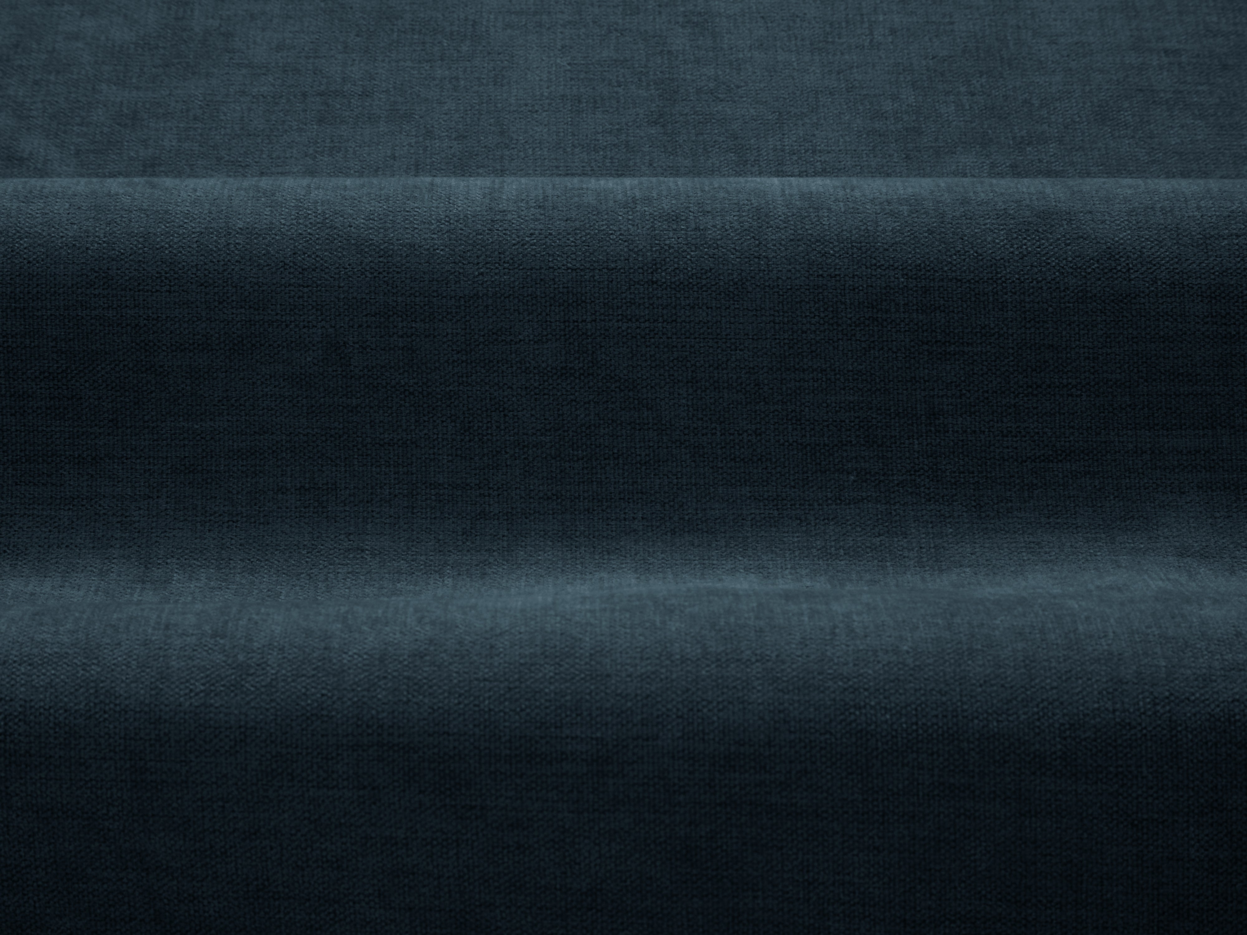 ADA pouf marine blue chenille