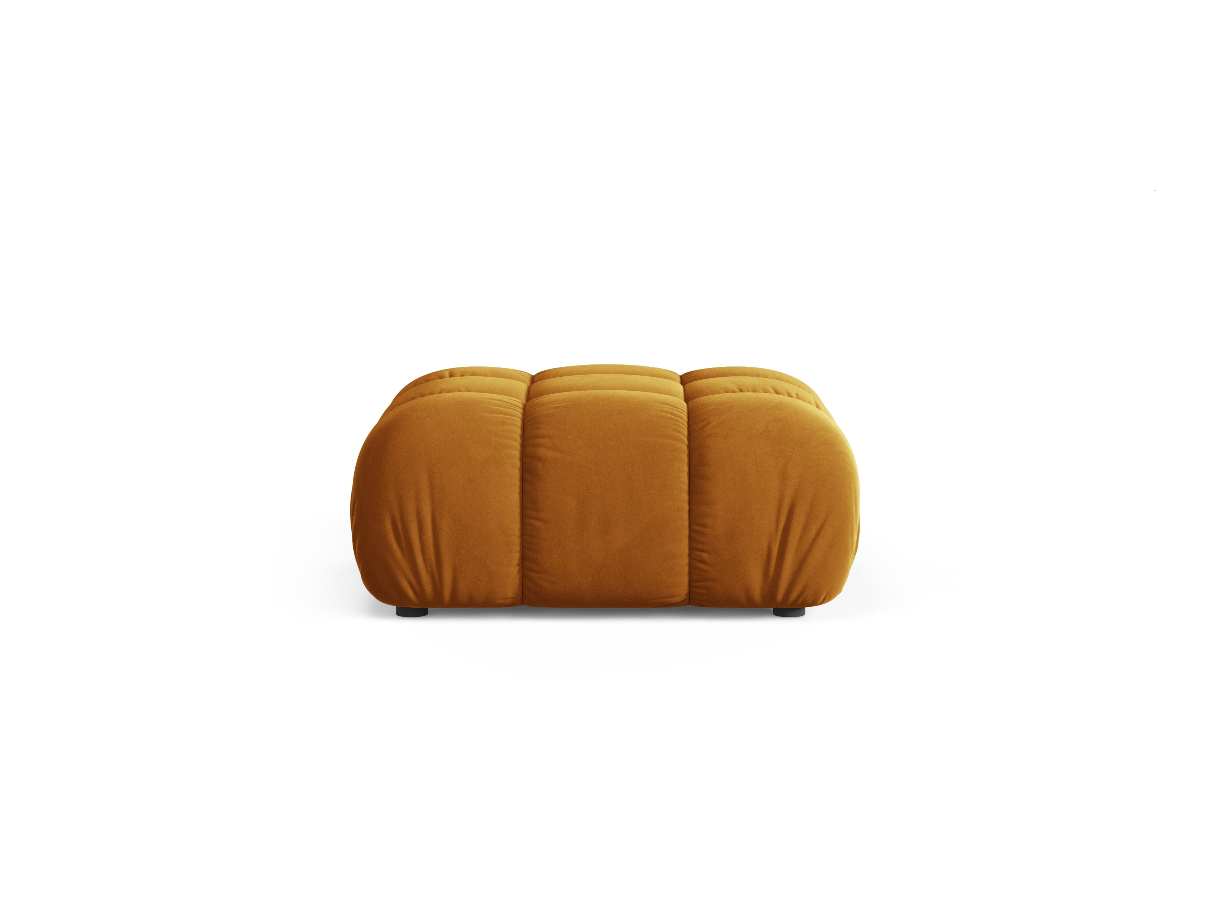 Bellis pouf / module in mustard velvet
