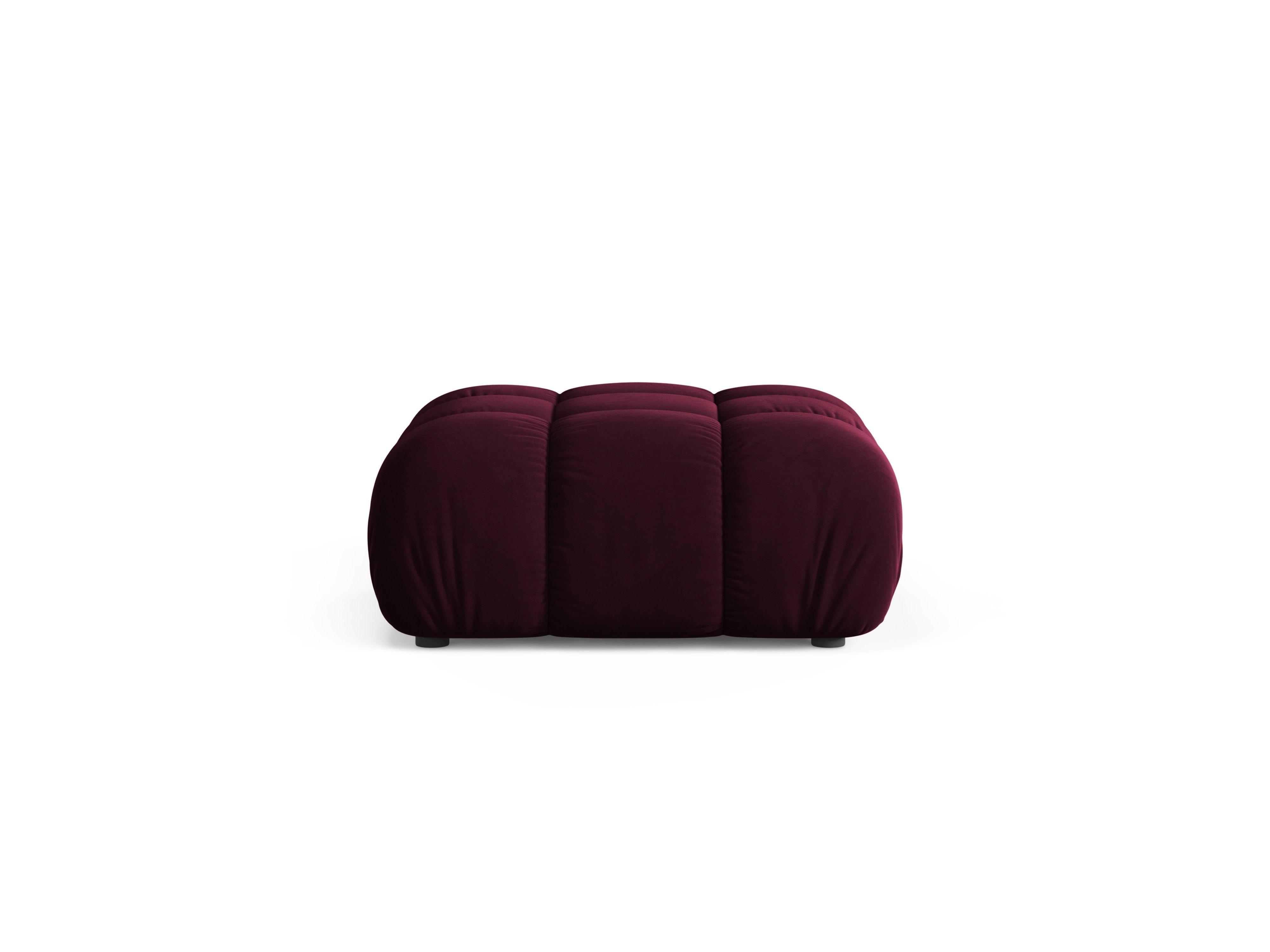 Bellis Puff / Module in Burgundy Velvet