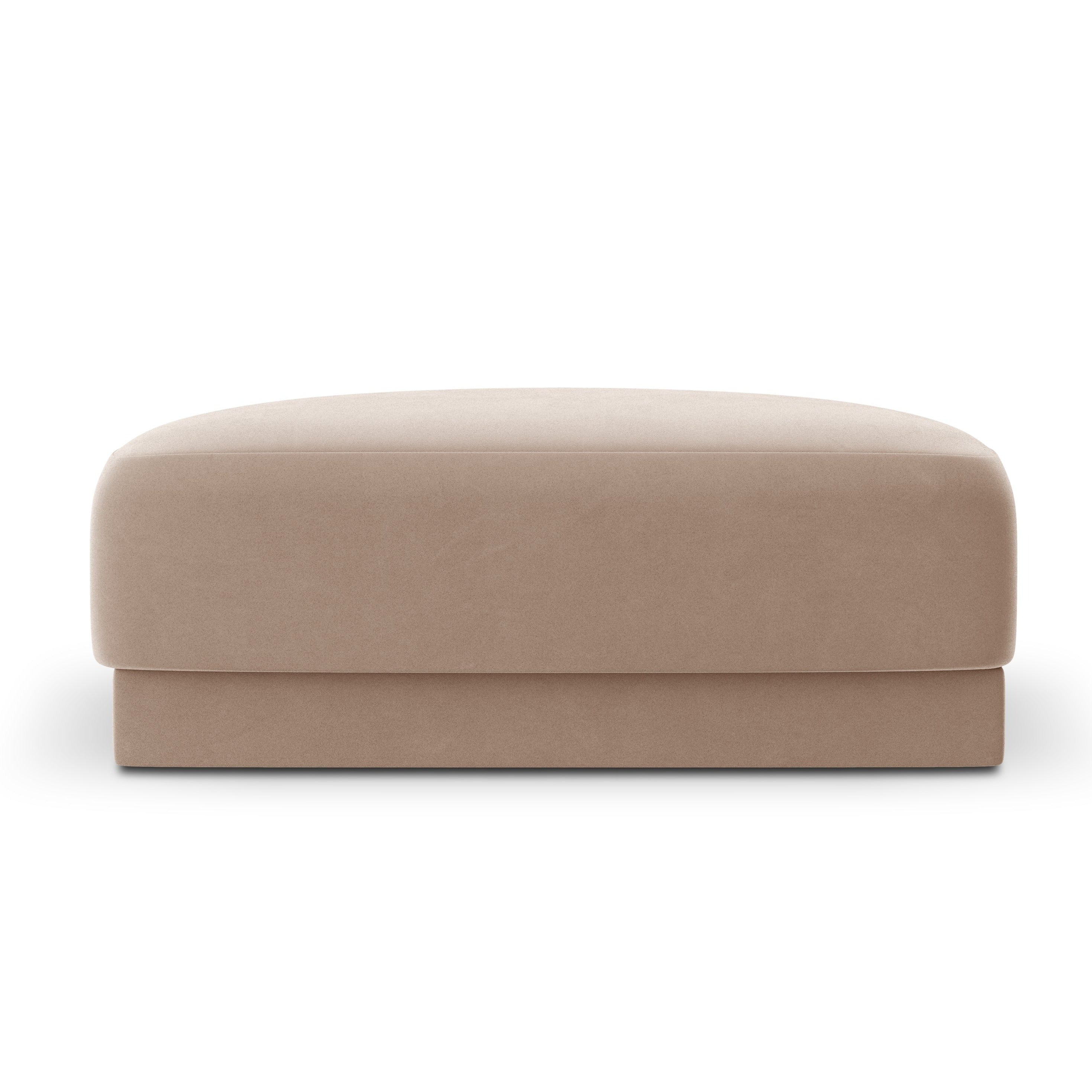 Puf aksamitny MILEY cappuccino Micadoni    Eye on Design