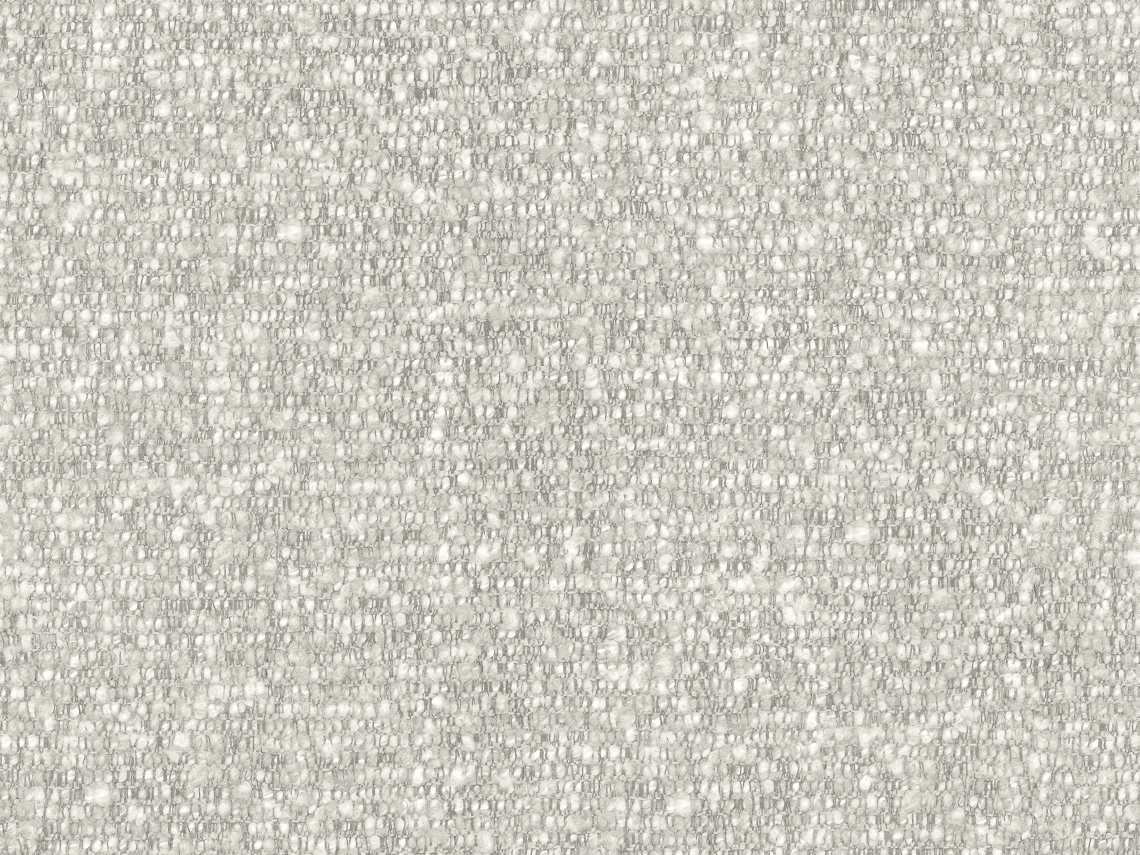 Right-facing corner sofa bed MARTINA in gray-beige mélange boucle