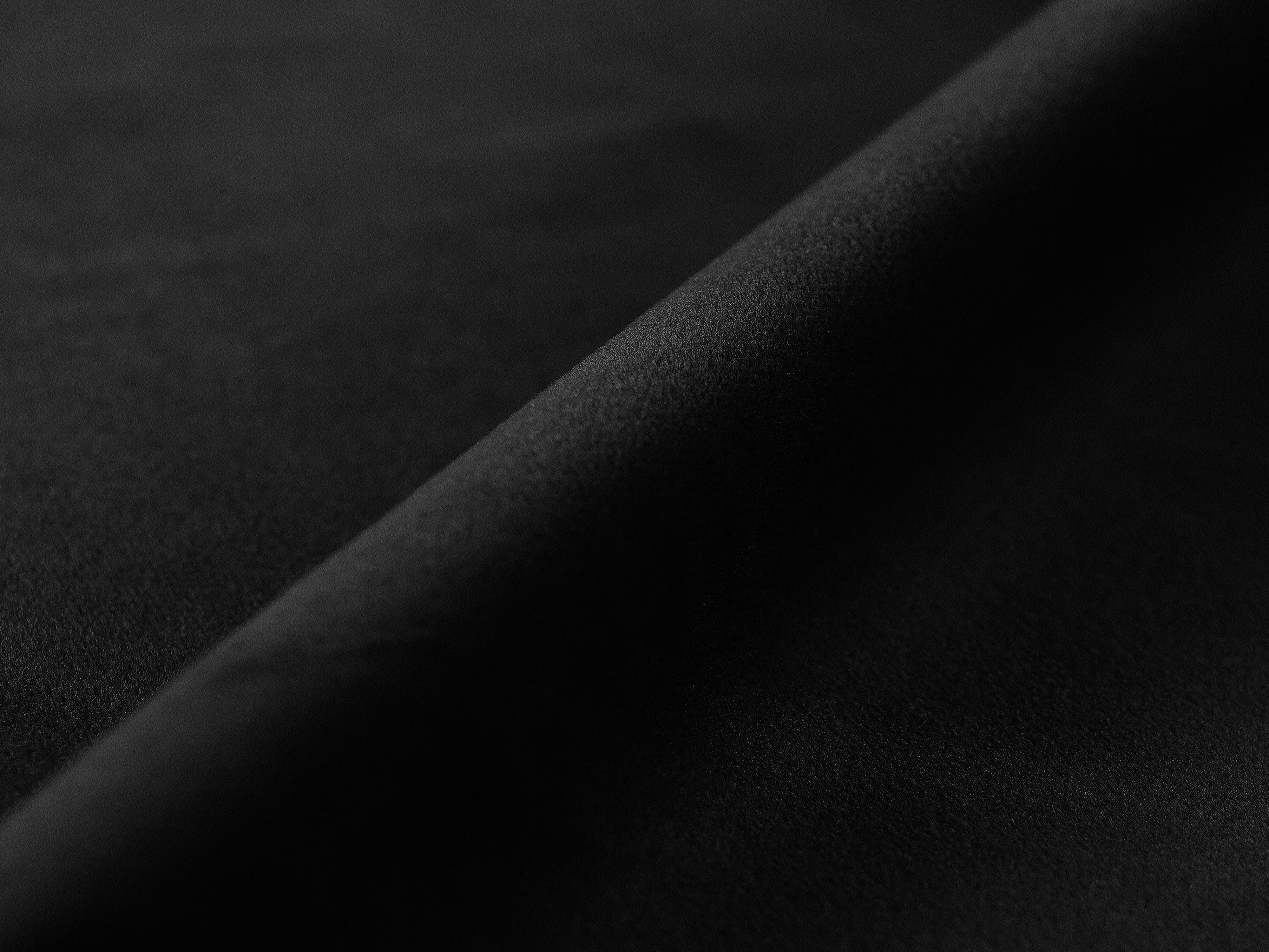 Right-facing velvet corner sofa for 3 people with sleeping function VICTOR black