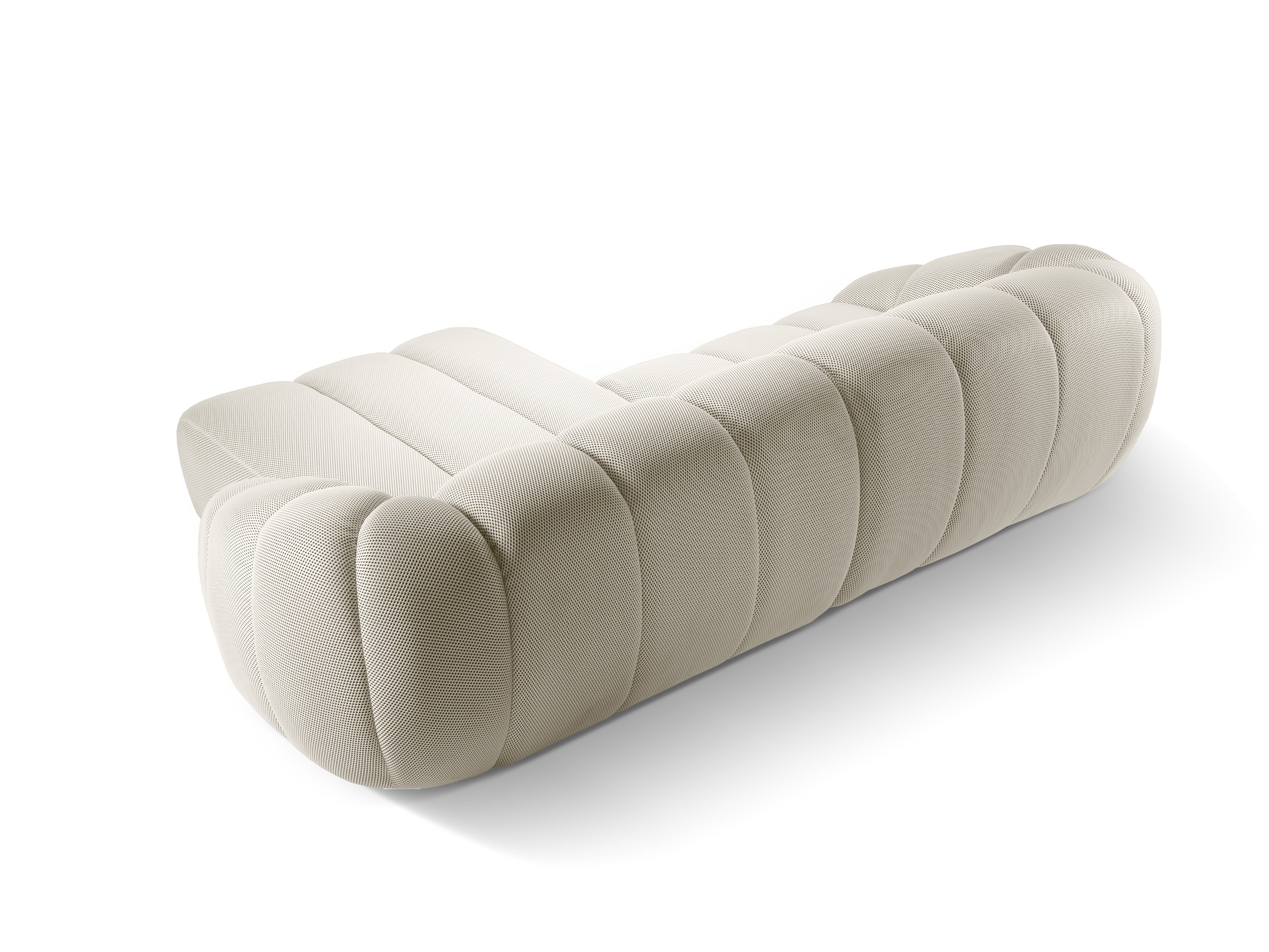 Right Corner Sofa, "Diana", 4 Seats, Light Beige, 334x182x72
Made in Europe