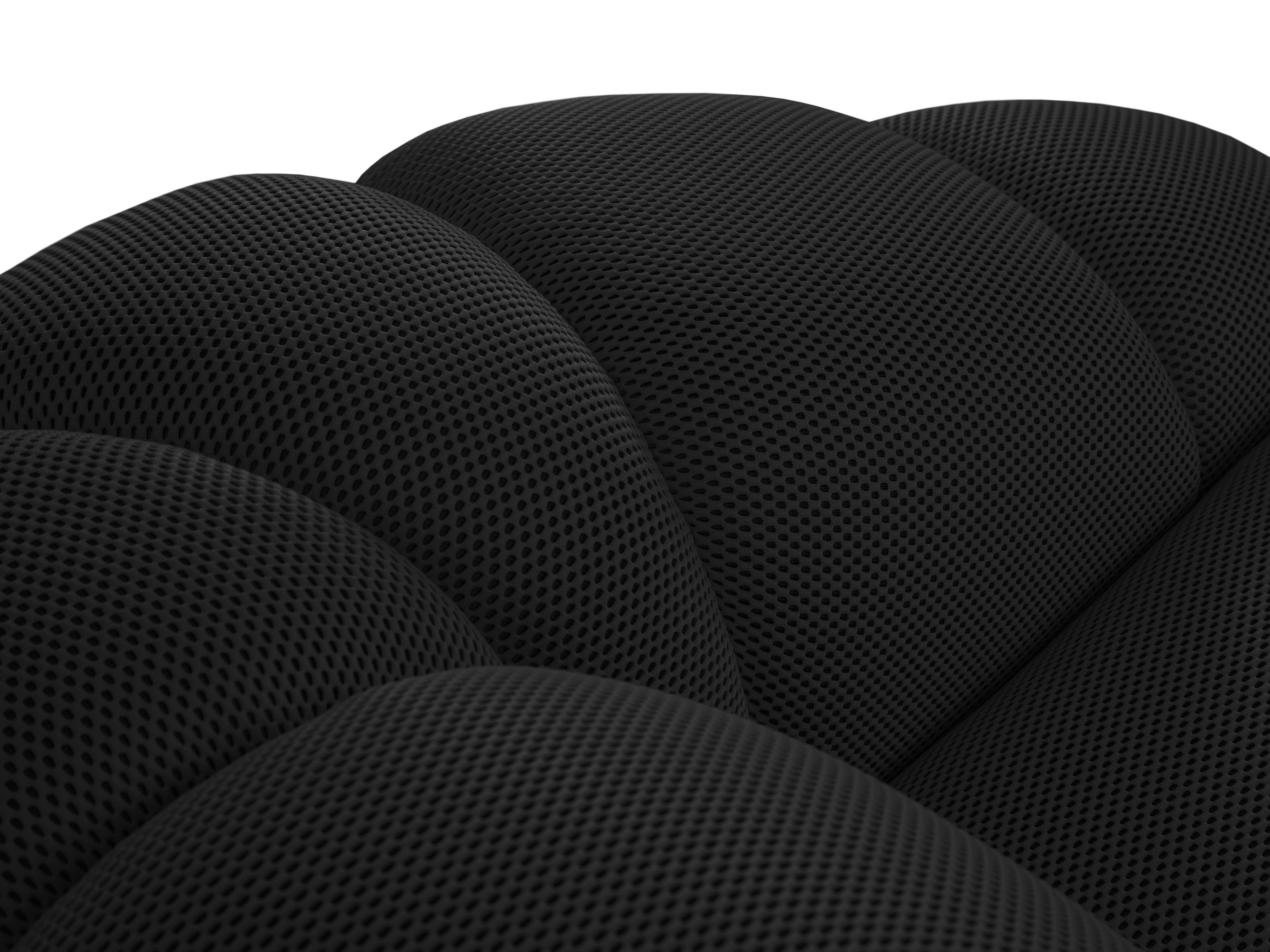 Right Corner Sofa, "Diana", 4 Seats, Black, 334x182x72
Made in Europe