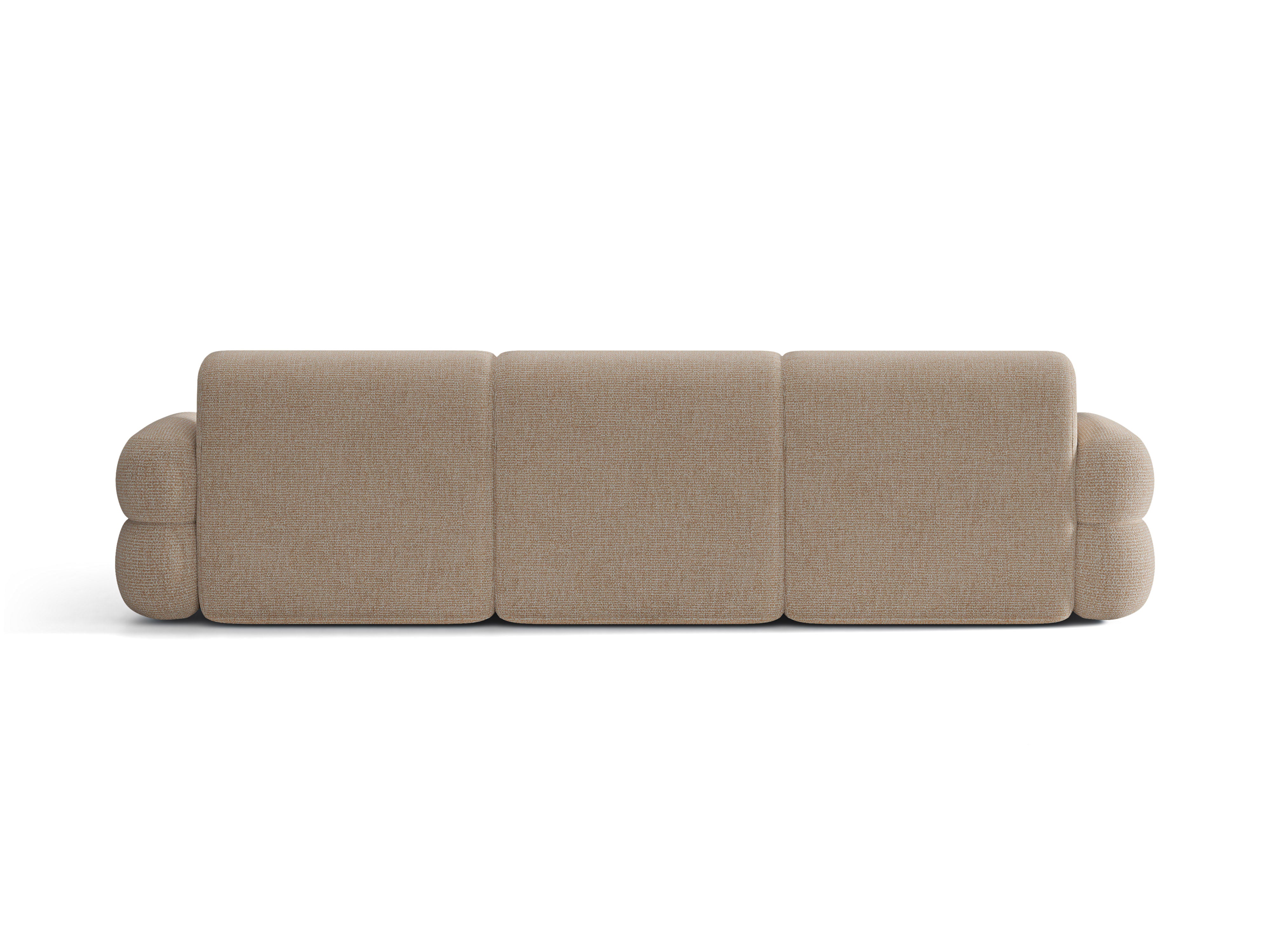 Right-facing corner sofa NEO in sandy mélange