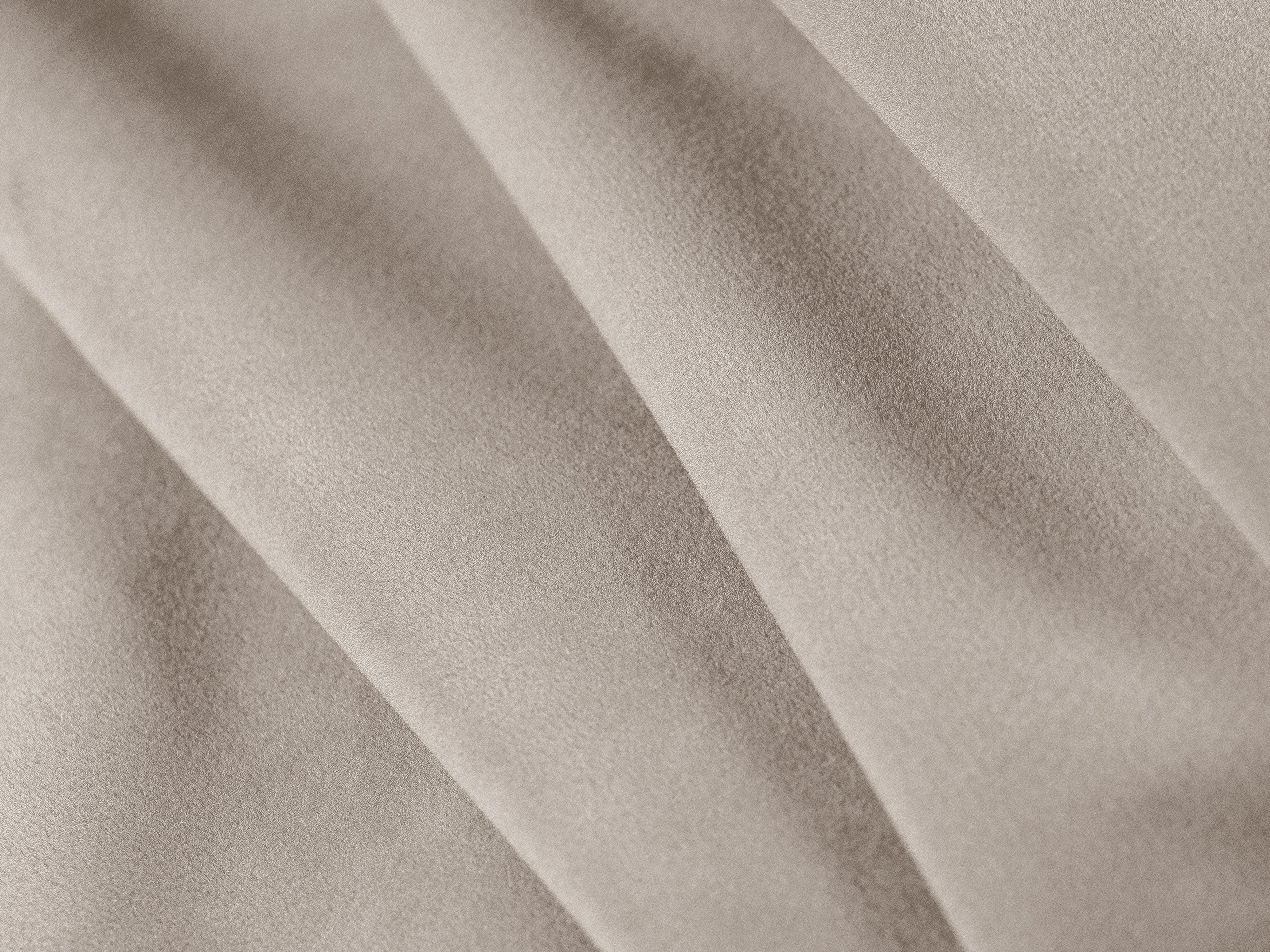 Right-facing velvet corner sofa KATE beige