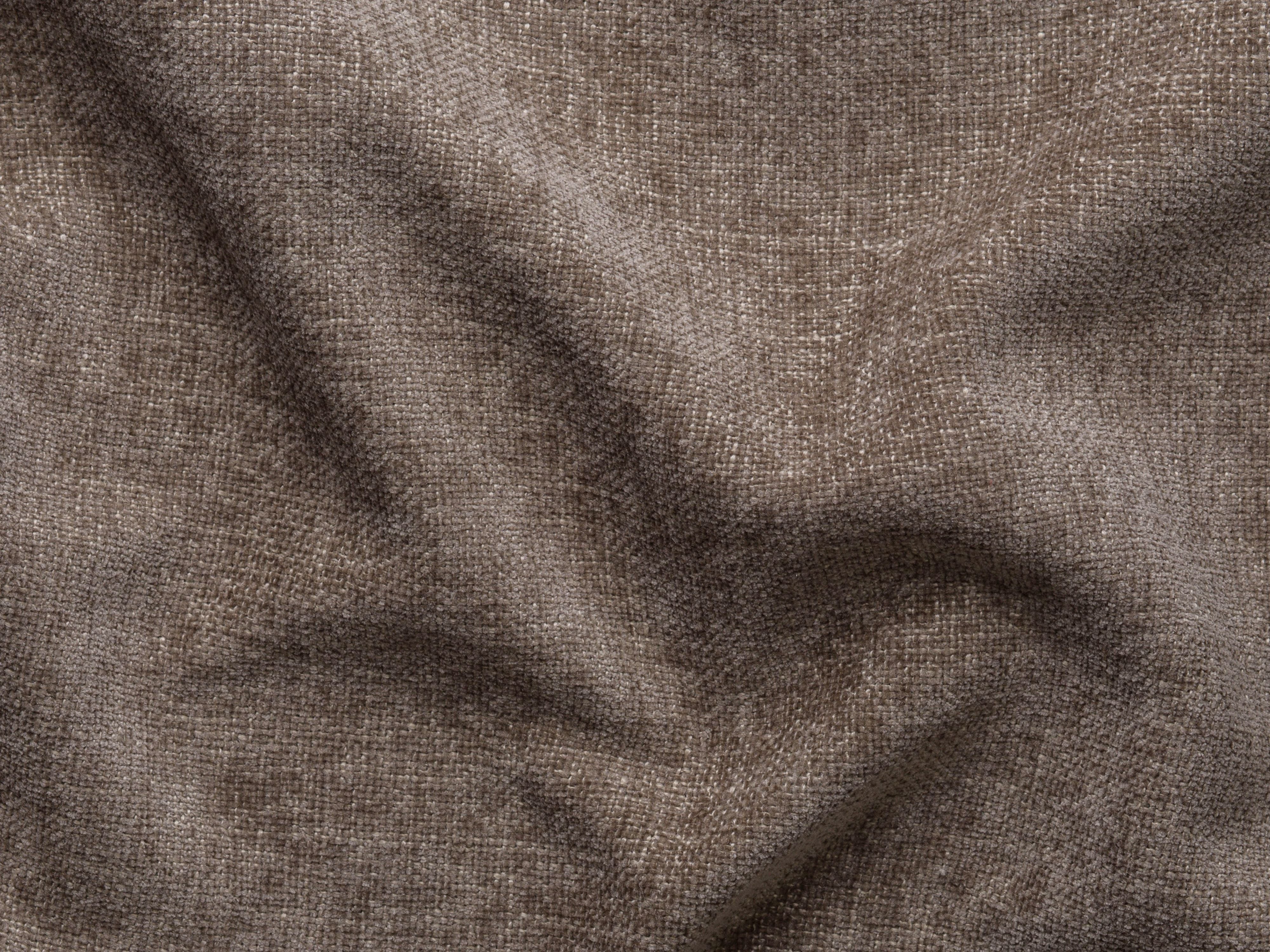 Right-facing 3-seater sofa JODIE in dark cappuccino tweed