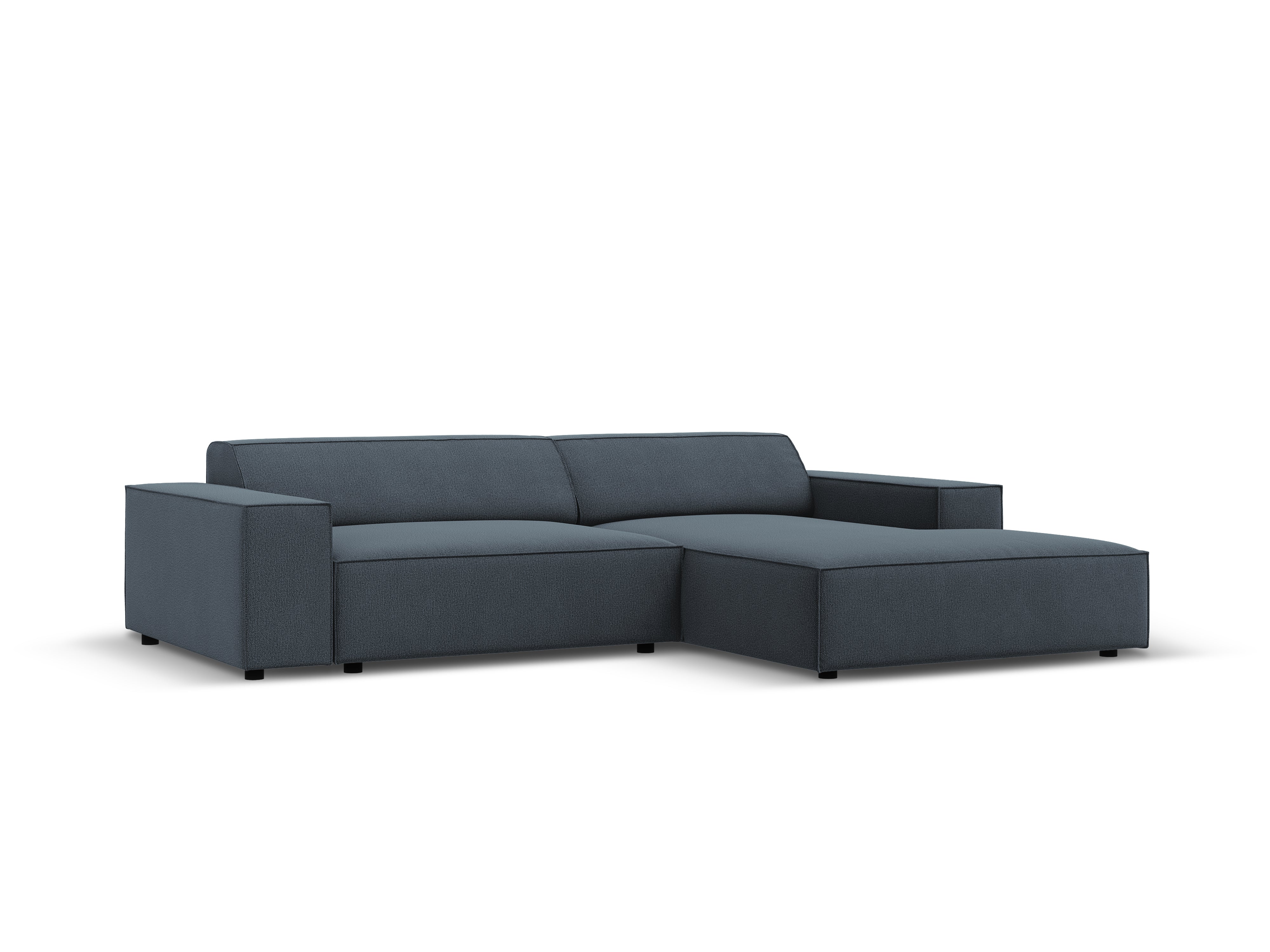 Right-facing 3-seater sofa JODIE in blue