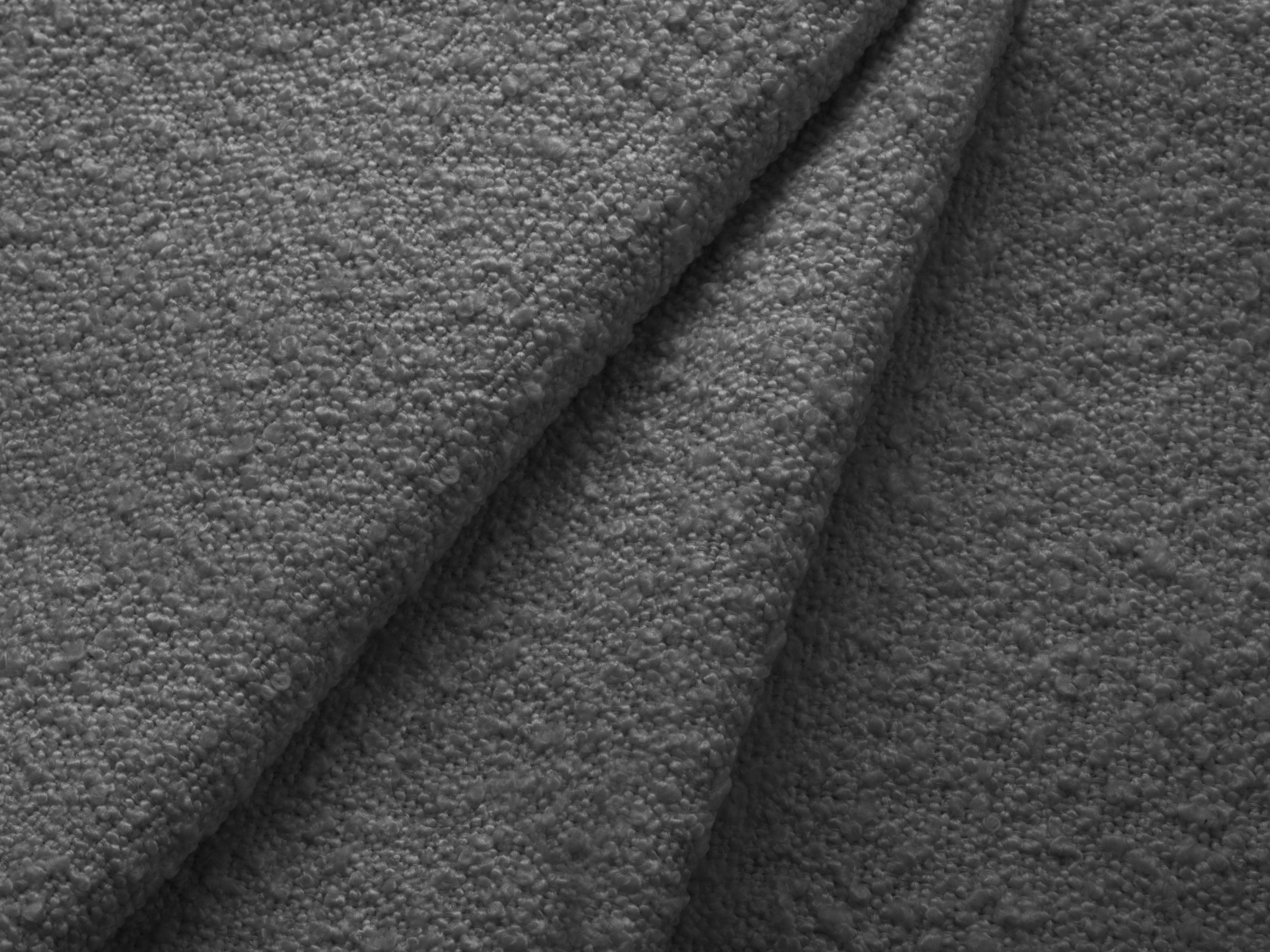 Pouf KATE dark gray boucle