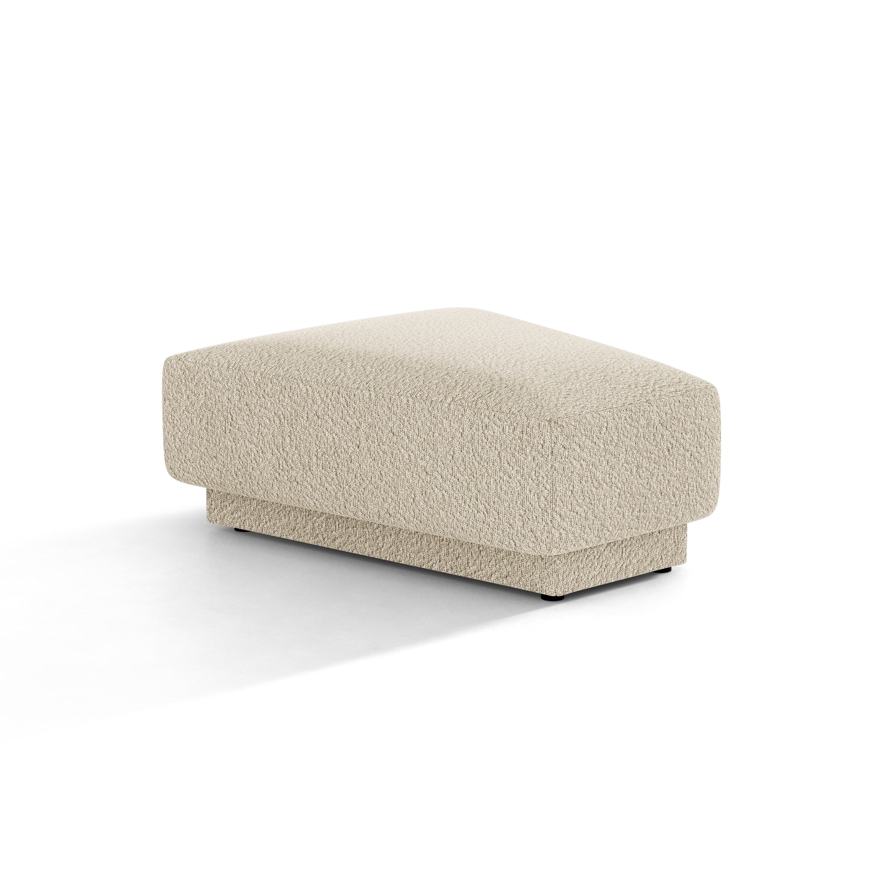 Puf / moduł MILEY beżowy boucle – Micadoni