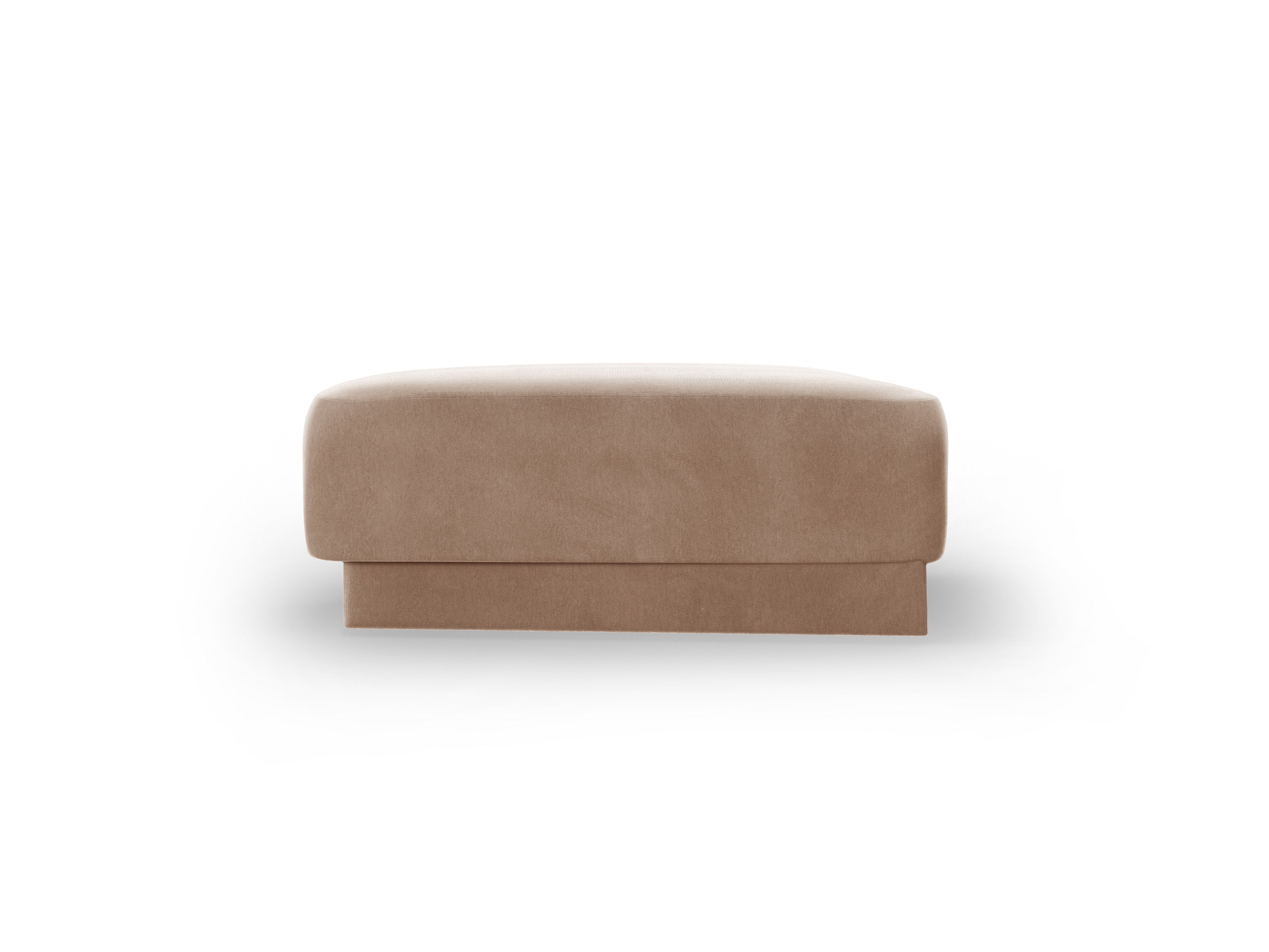 Puf aksamitny MILEY cappuccino