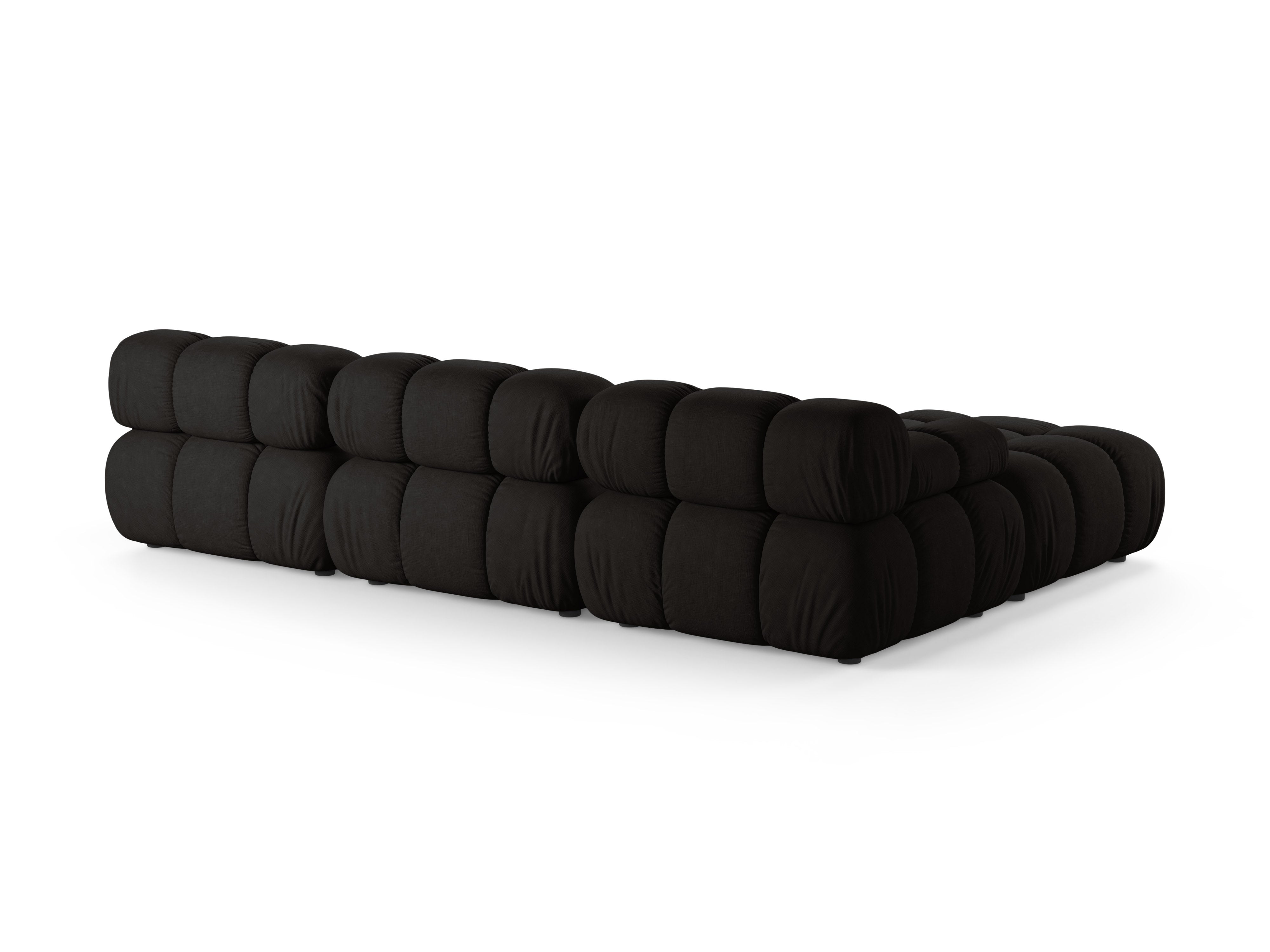 Universal corner sofa BELLIS black