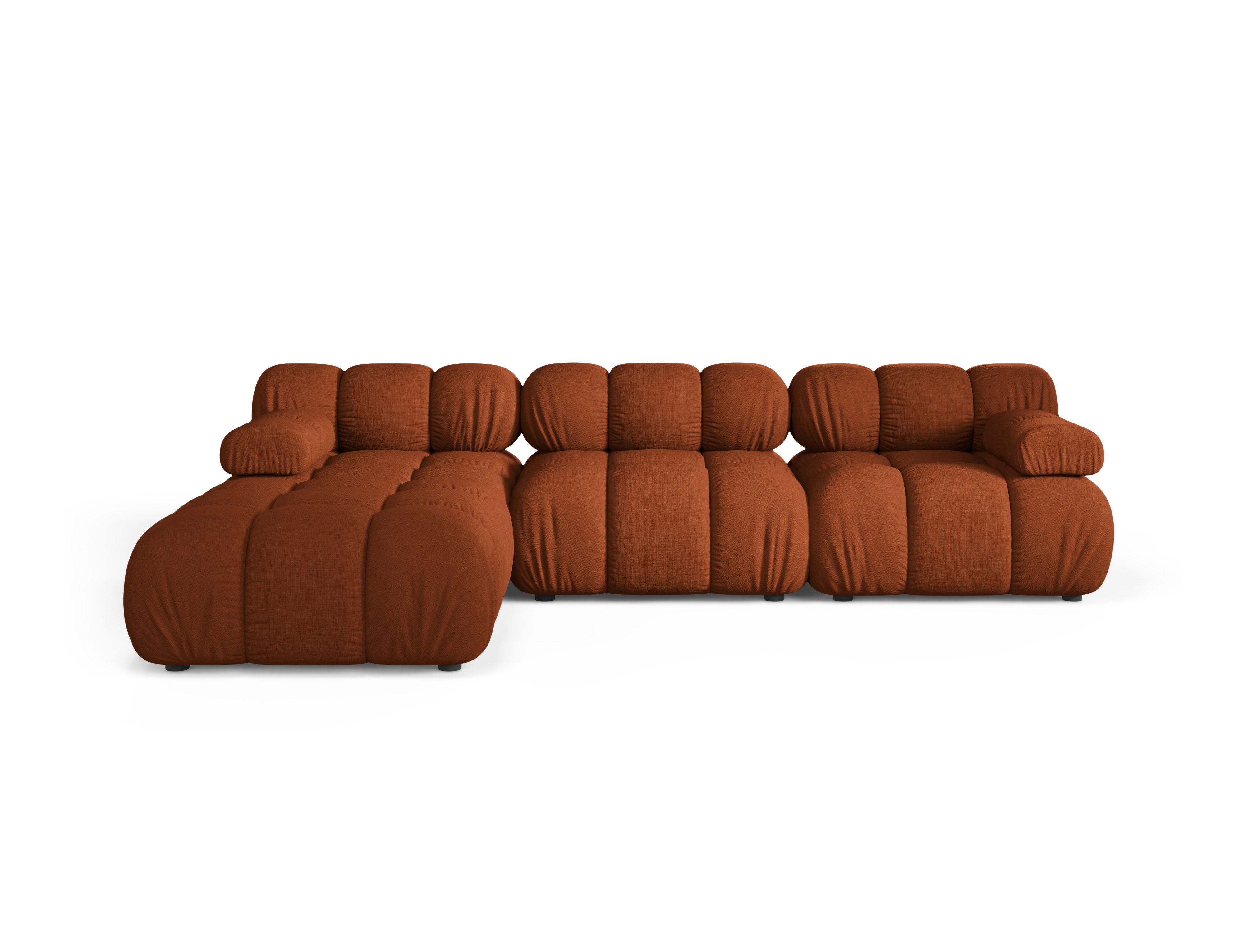Universal Corner Sofa BELLIS Brick Red