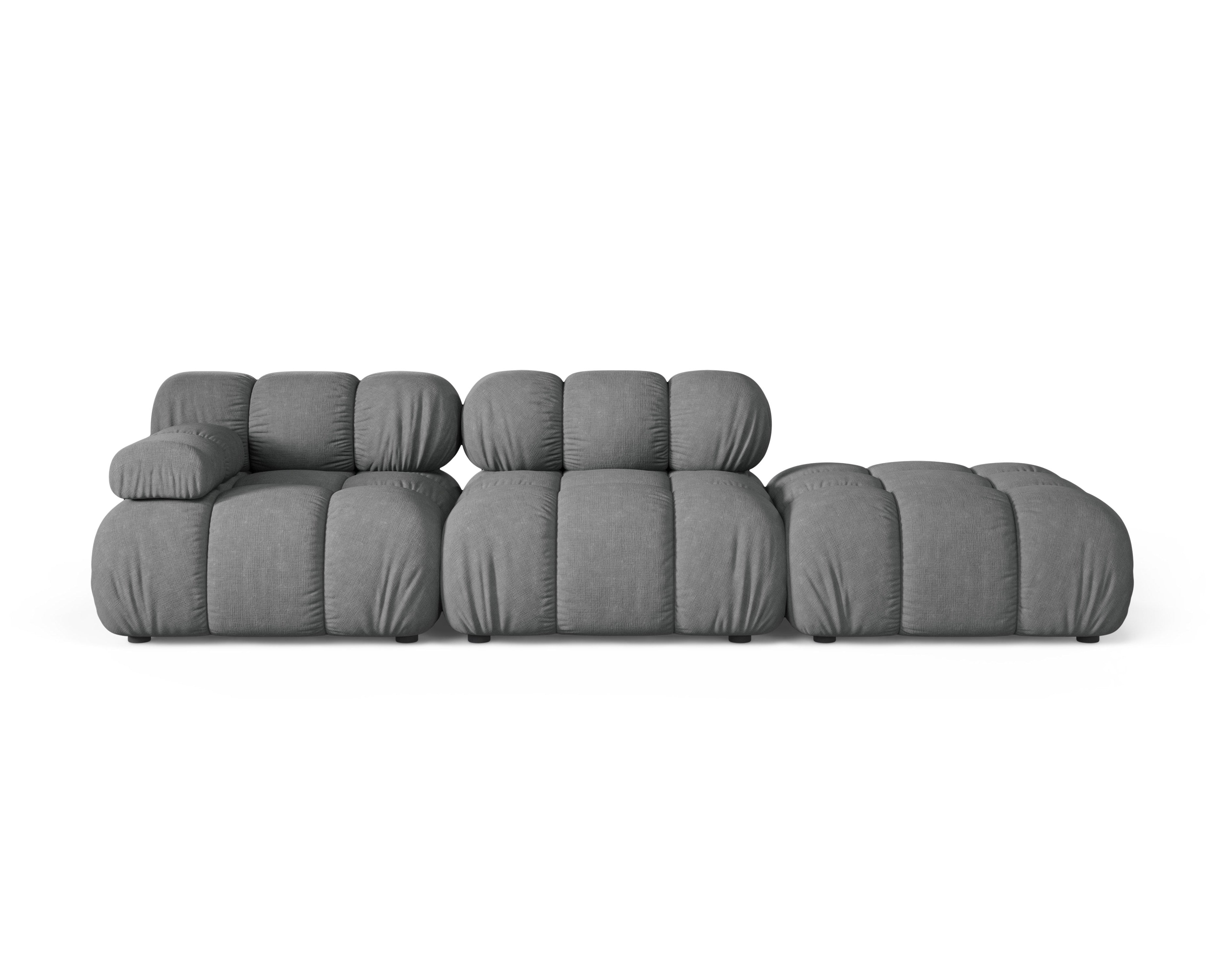 Sofa modułowa otwarta prawostronna BELLIS szary