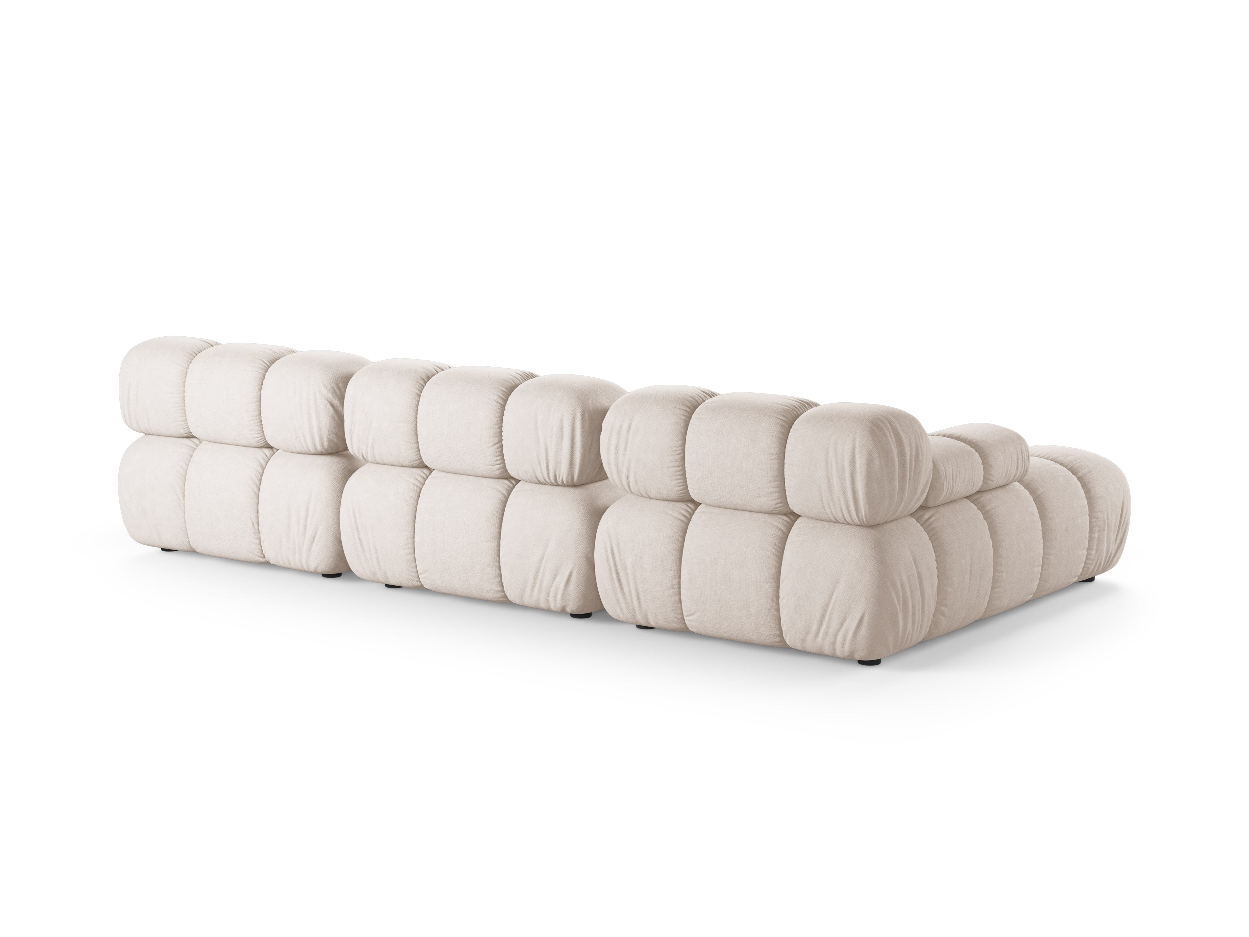 Narożnik 3-osobowy lewostronny BELLIS beżowy