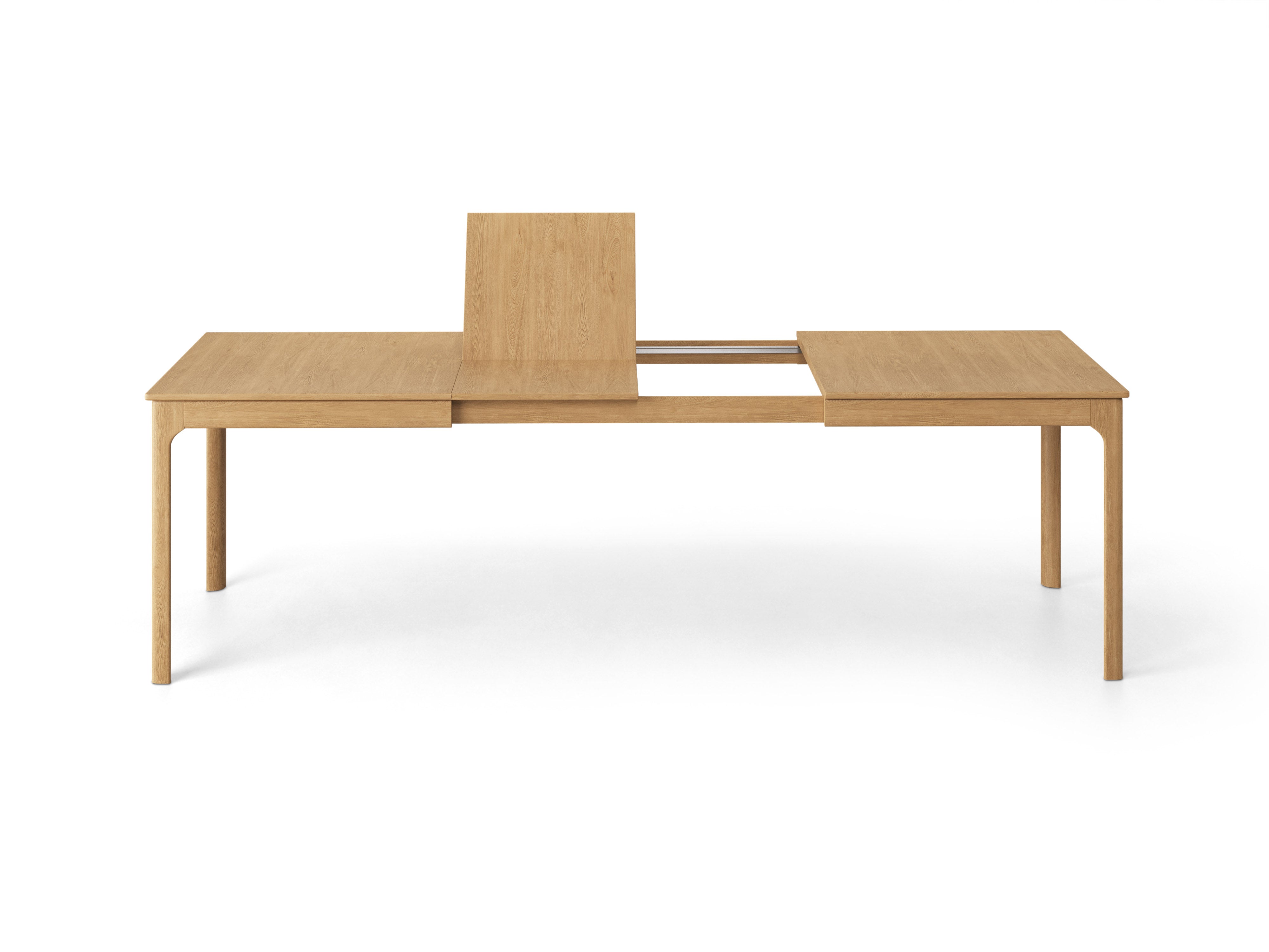 GALA extendable table in oak veneer