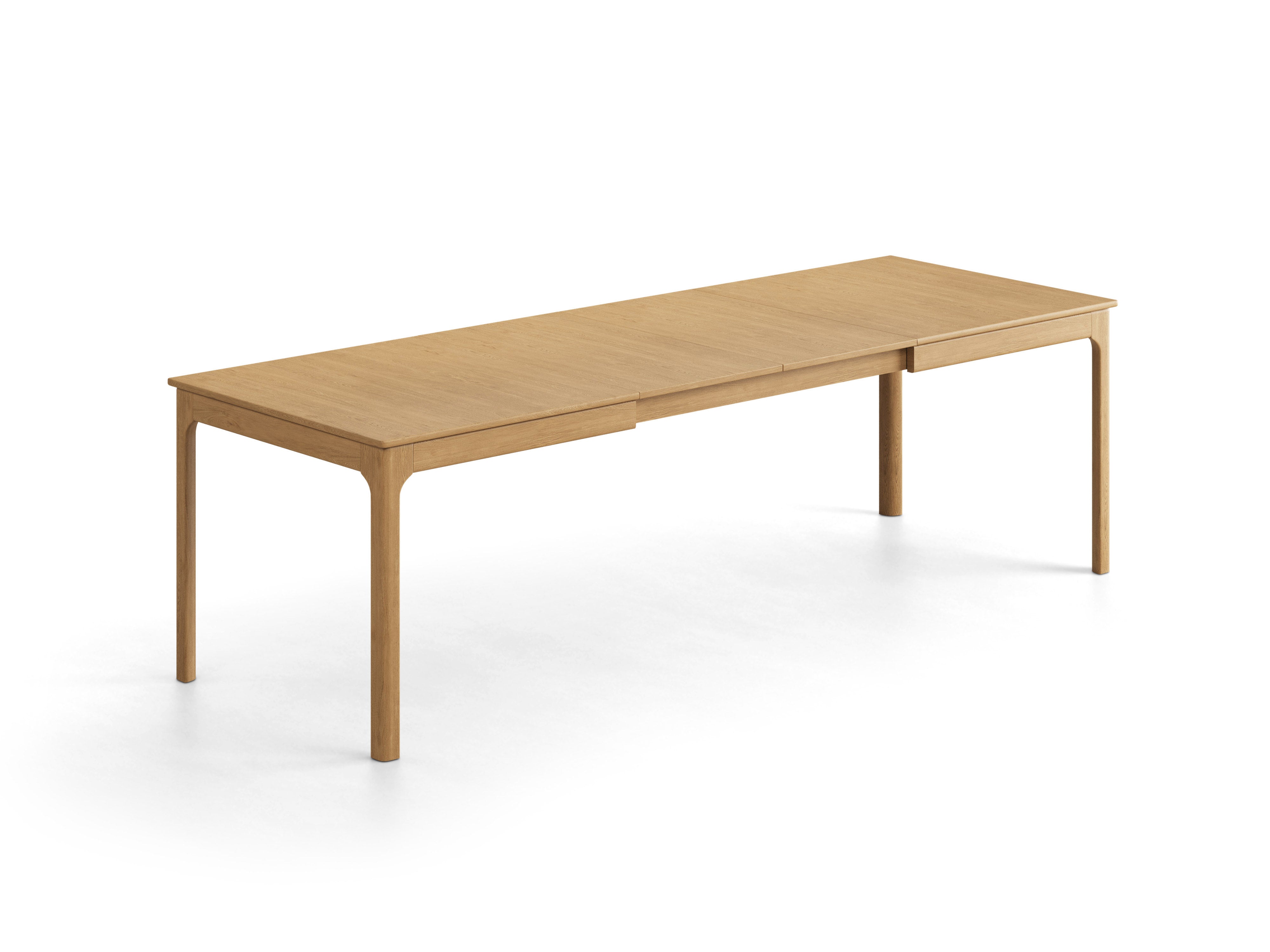 GALA extendable table in oak veneer