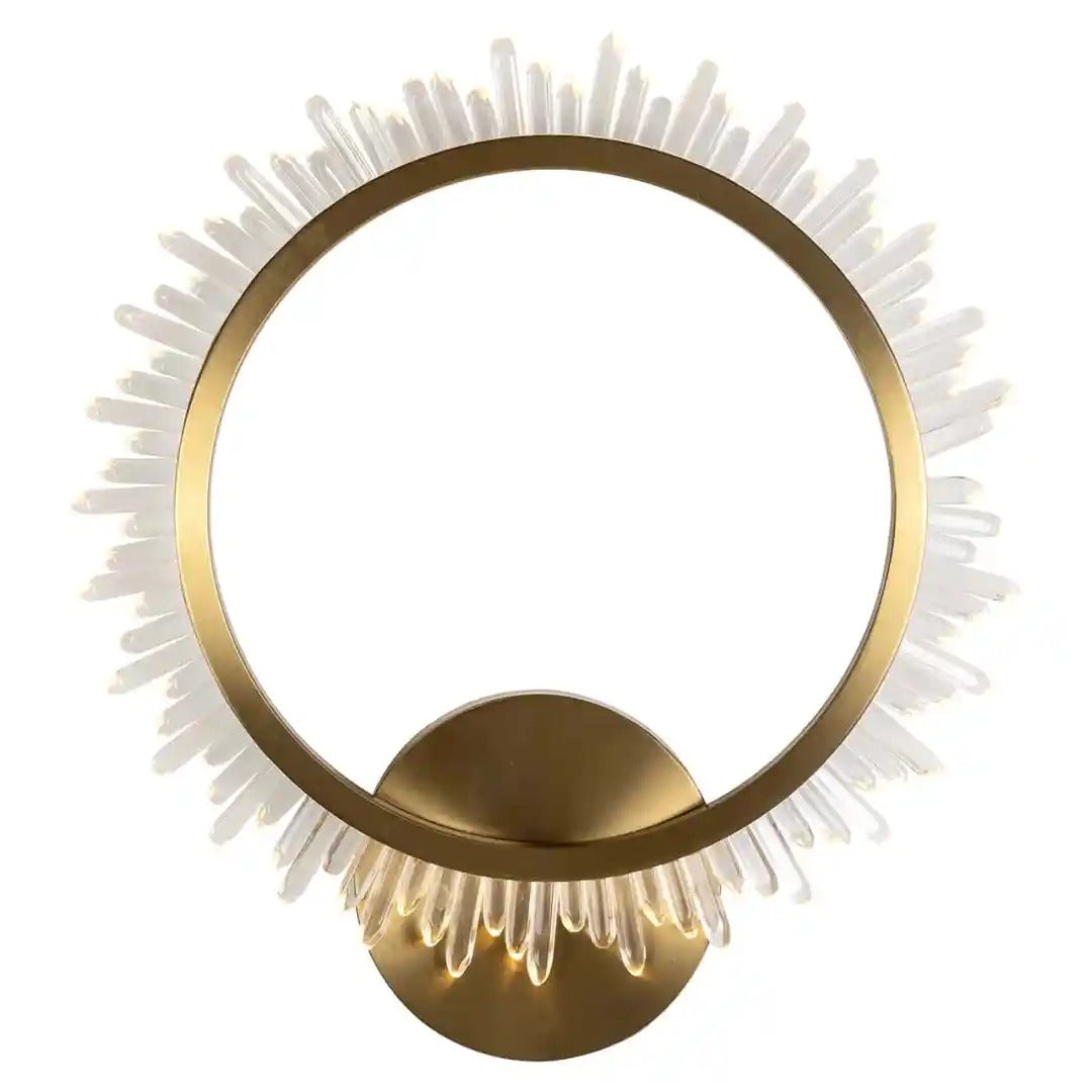 BEAU gold wall lamp