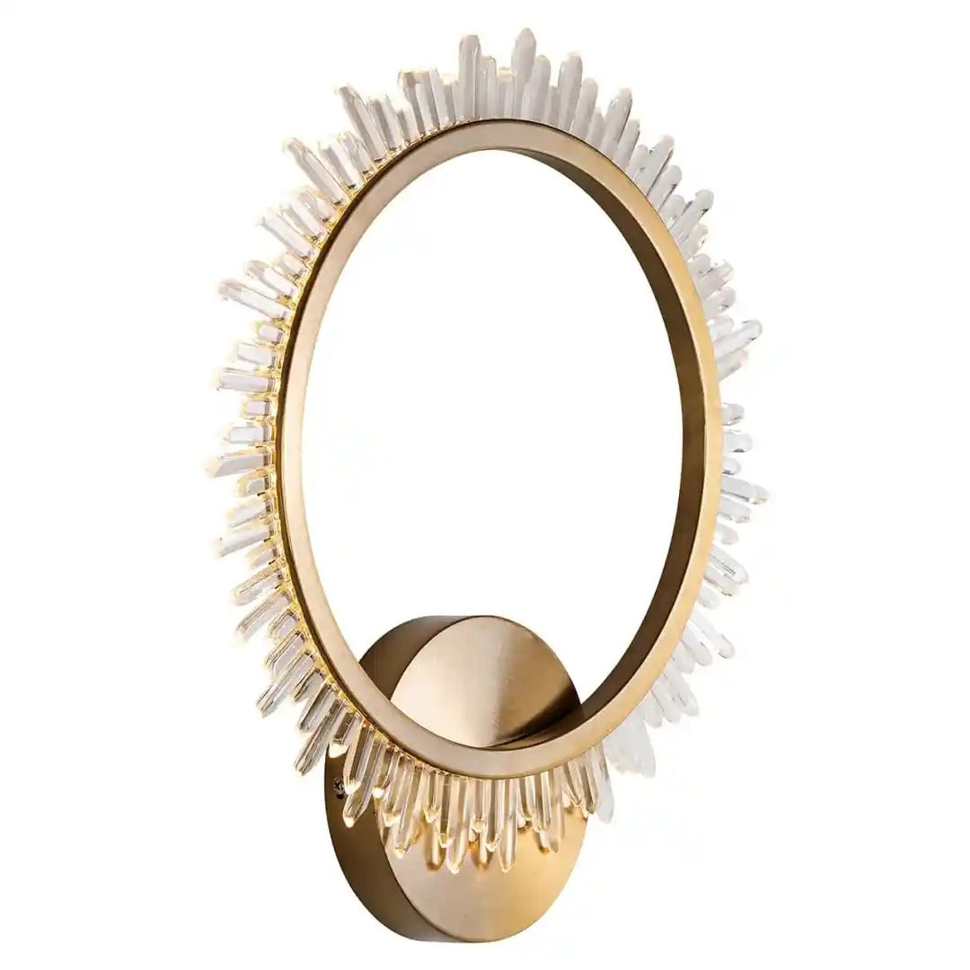 BEAU gold wall lamp