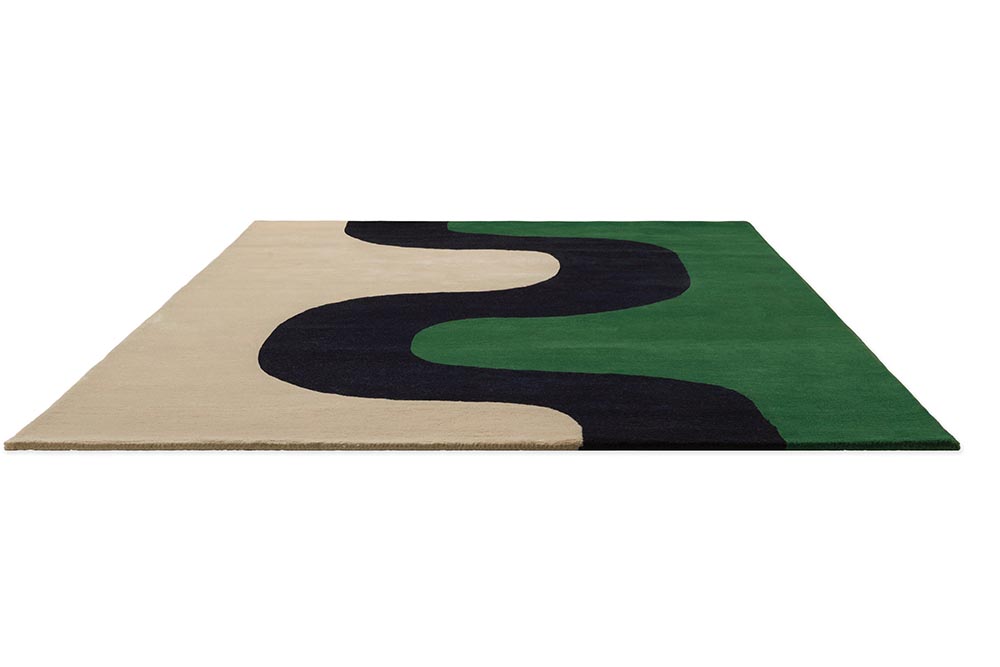 Green-green green rug