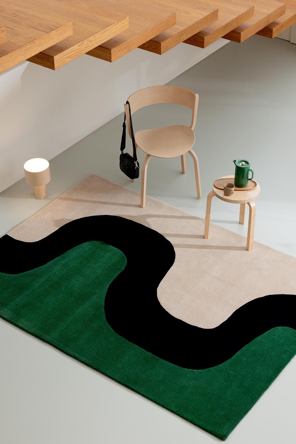 Green-green green rug