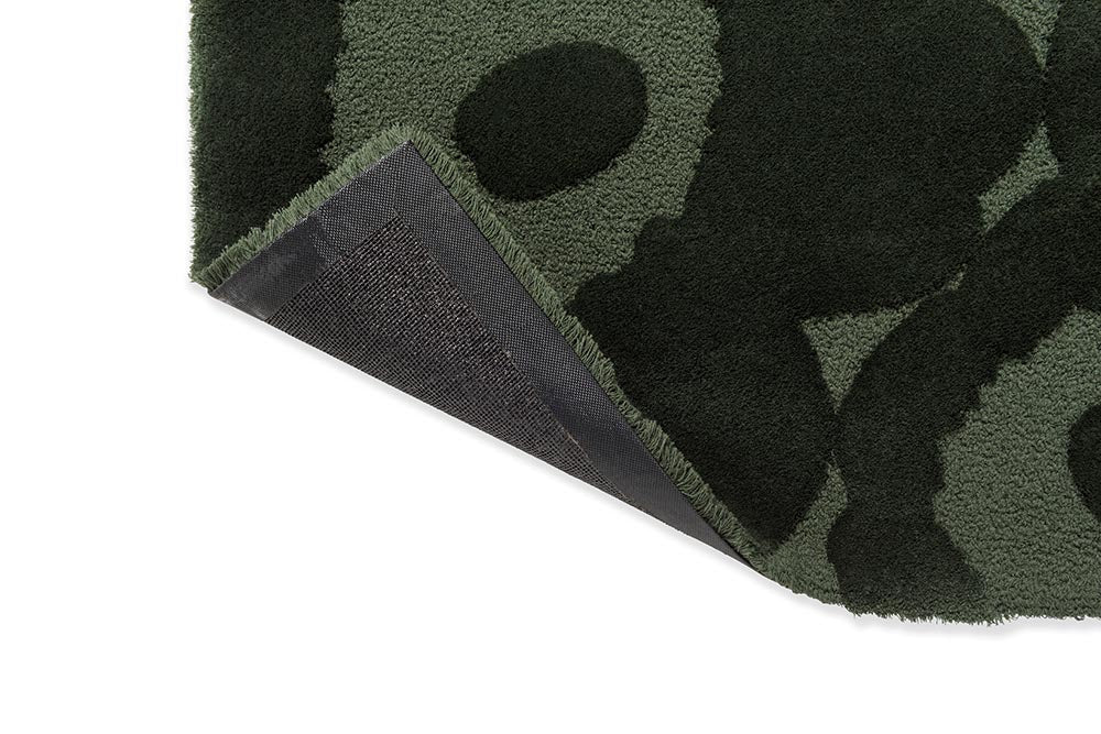 Wool rug Unified Green