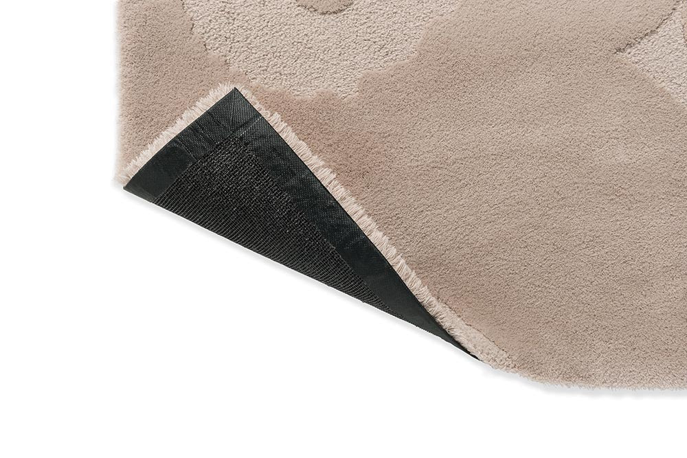 Wool rug Unique beige