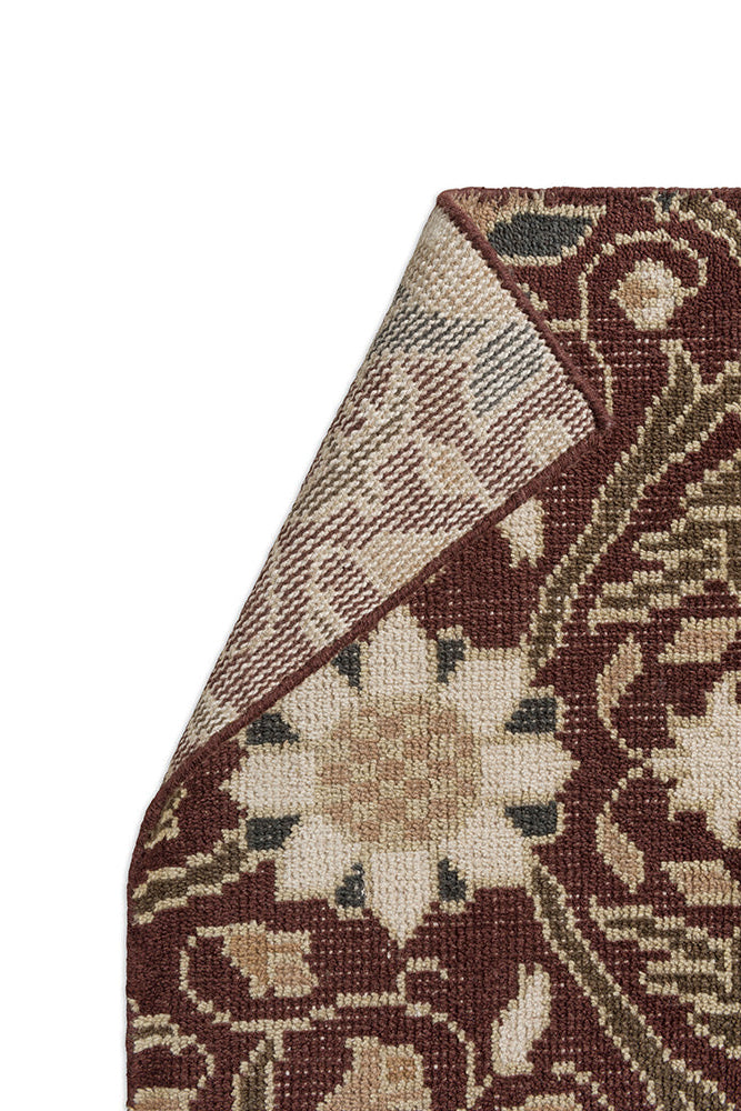 Teppich MONTREAL RUSSET bordeaux-beige