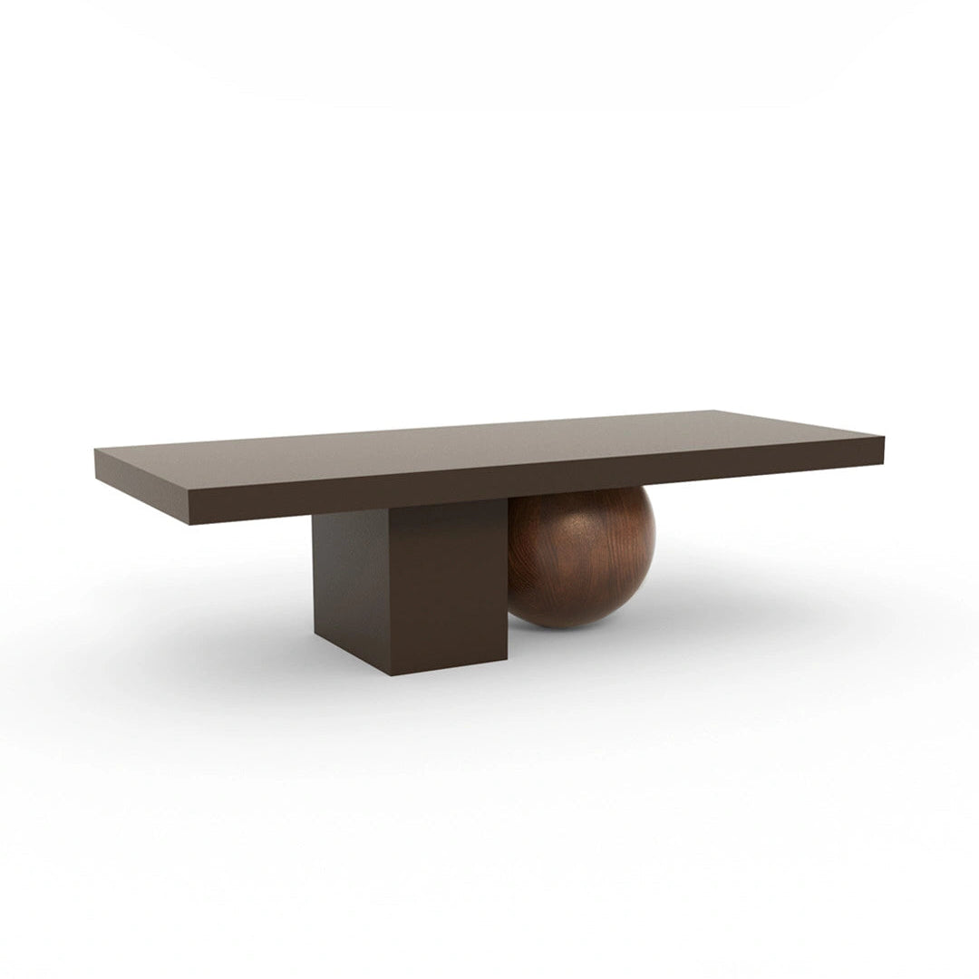 MOORT Coffee Table in Steel and Wood
