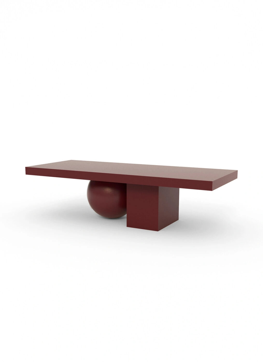 MOORT Coffee Table in Steel and Wood