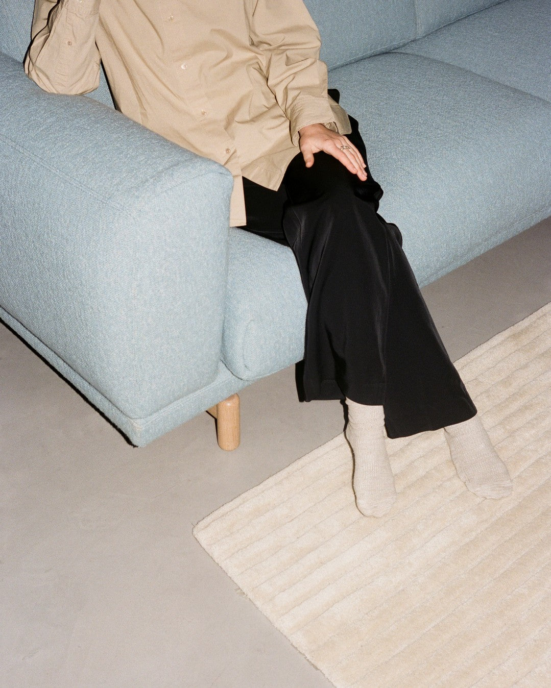 Upholstered 3-Seater Sofa REST