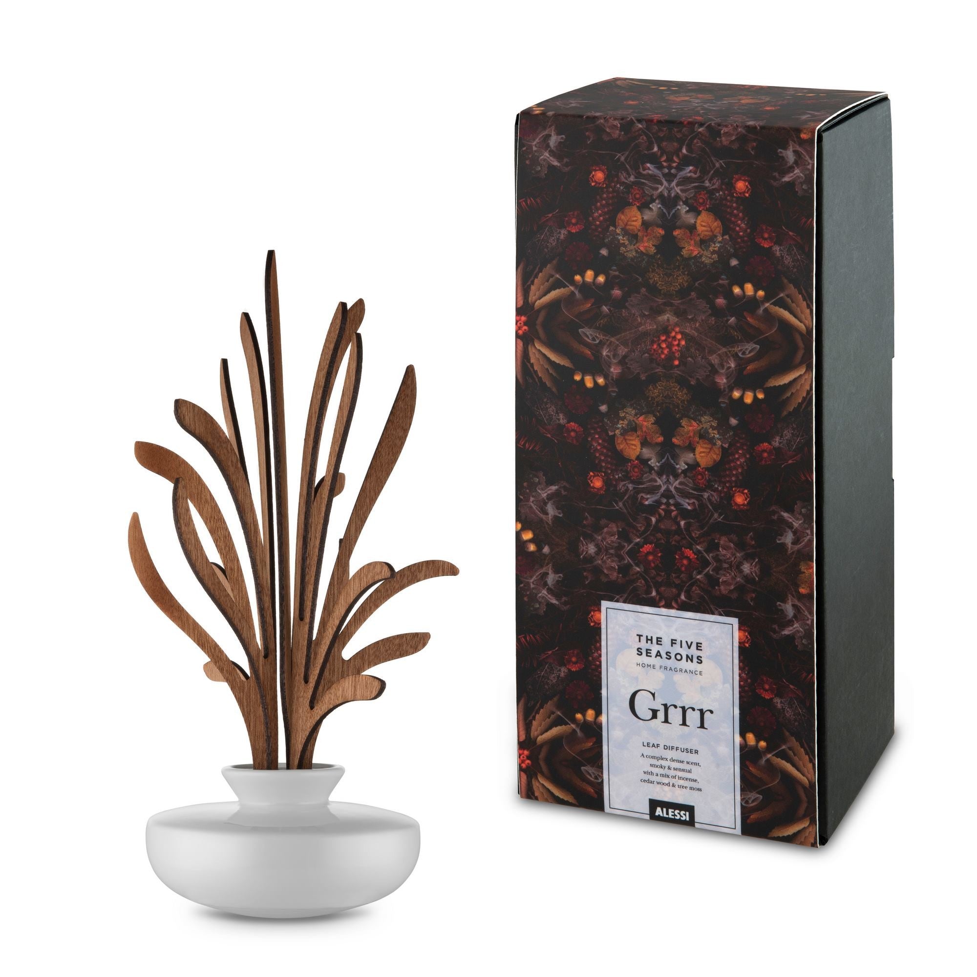 Five Seasons diffuser - grrr notes of incense, cedar tree, moss