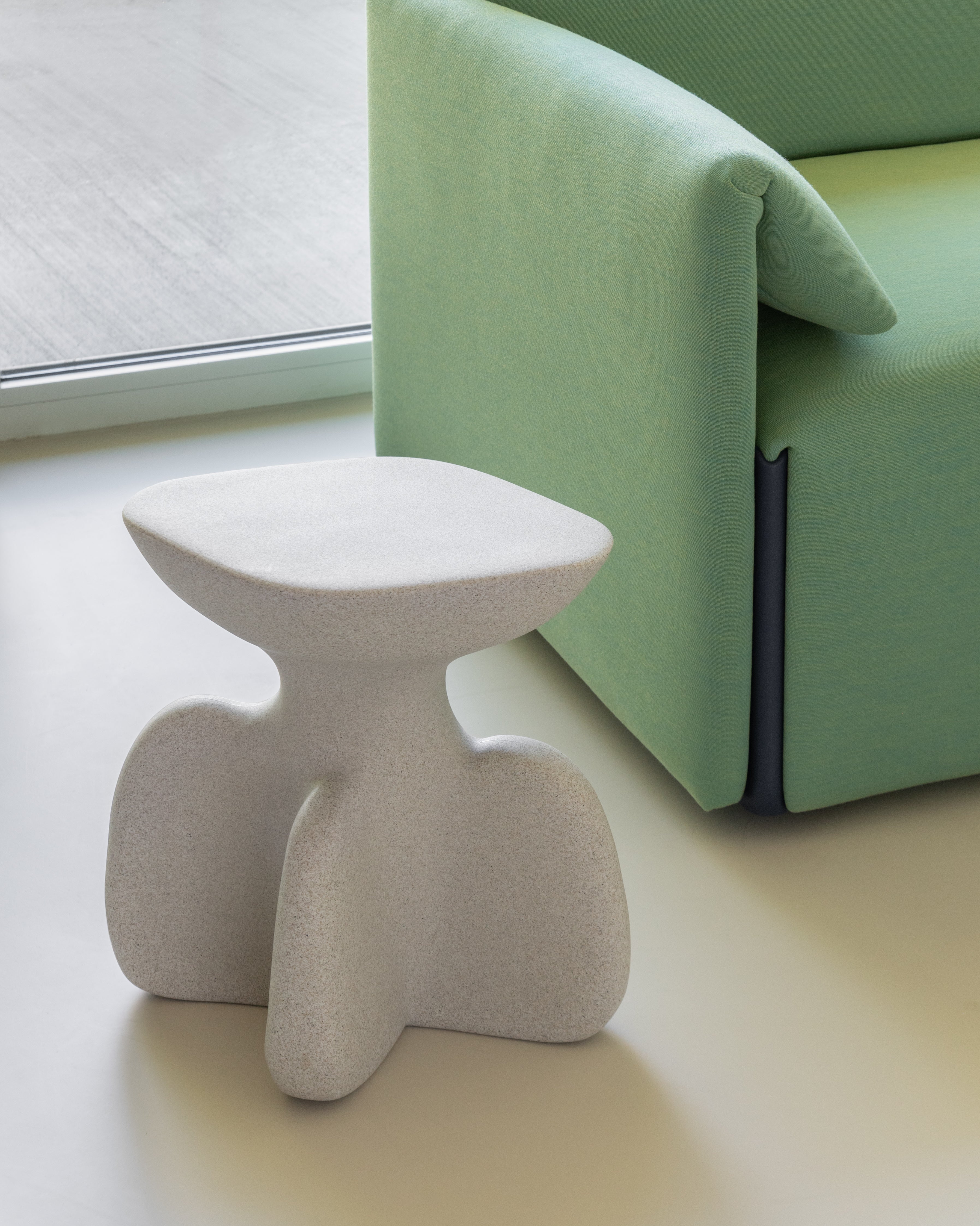 Coffee table ARCHEO green
