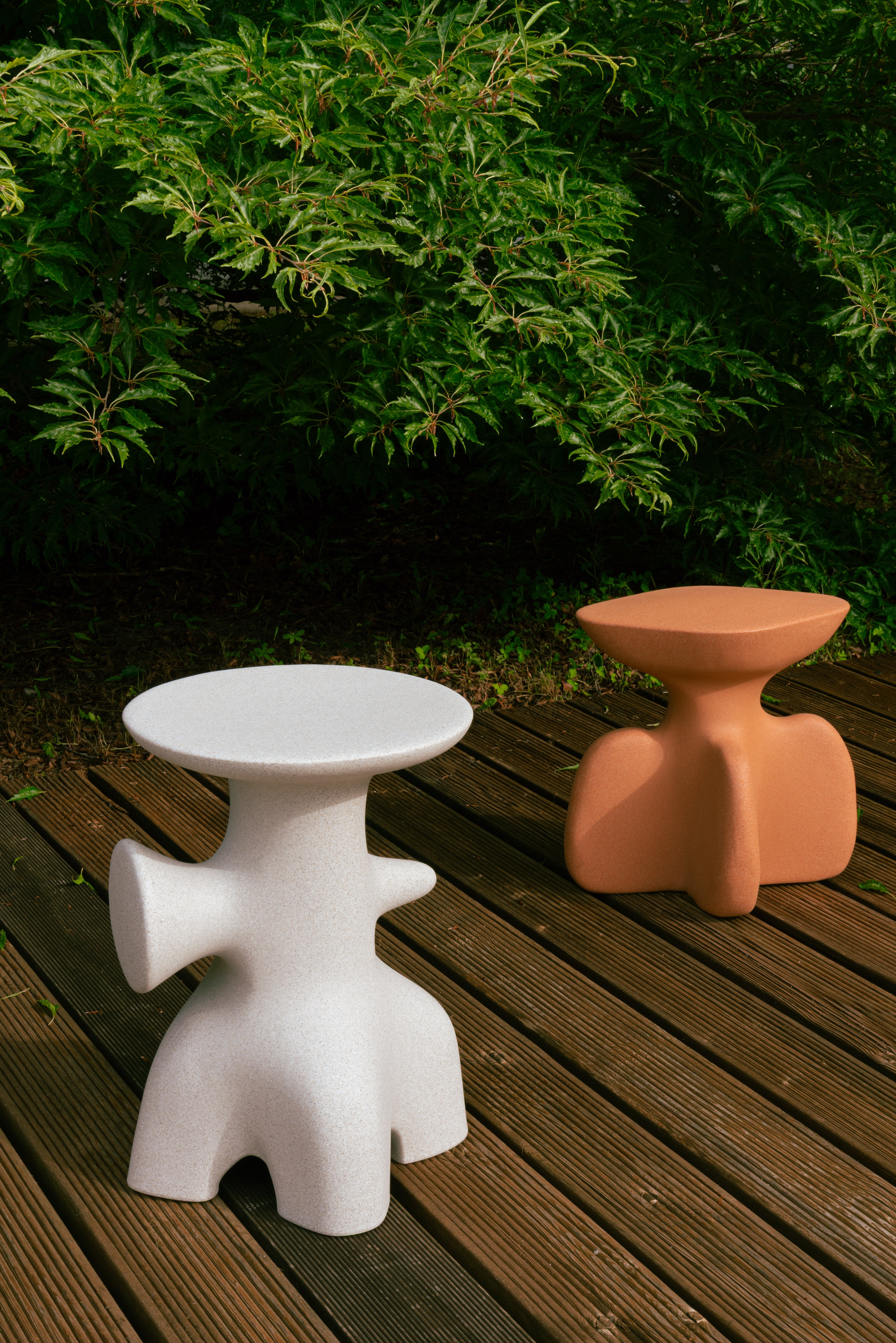 Side table ARCHEO purple