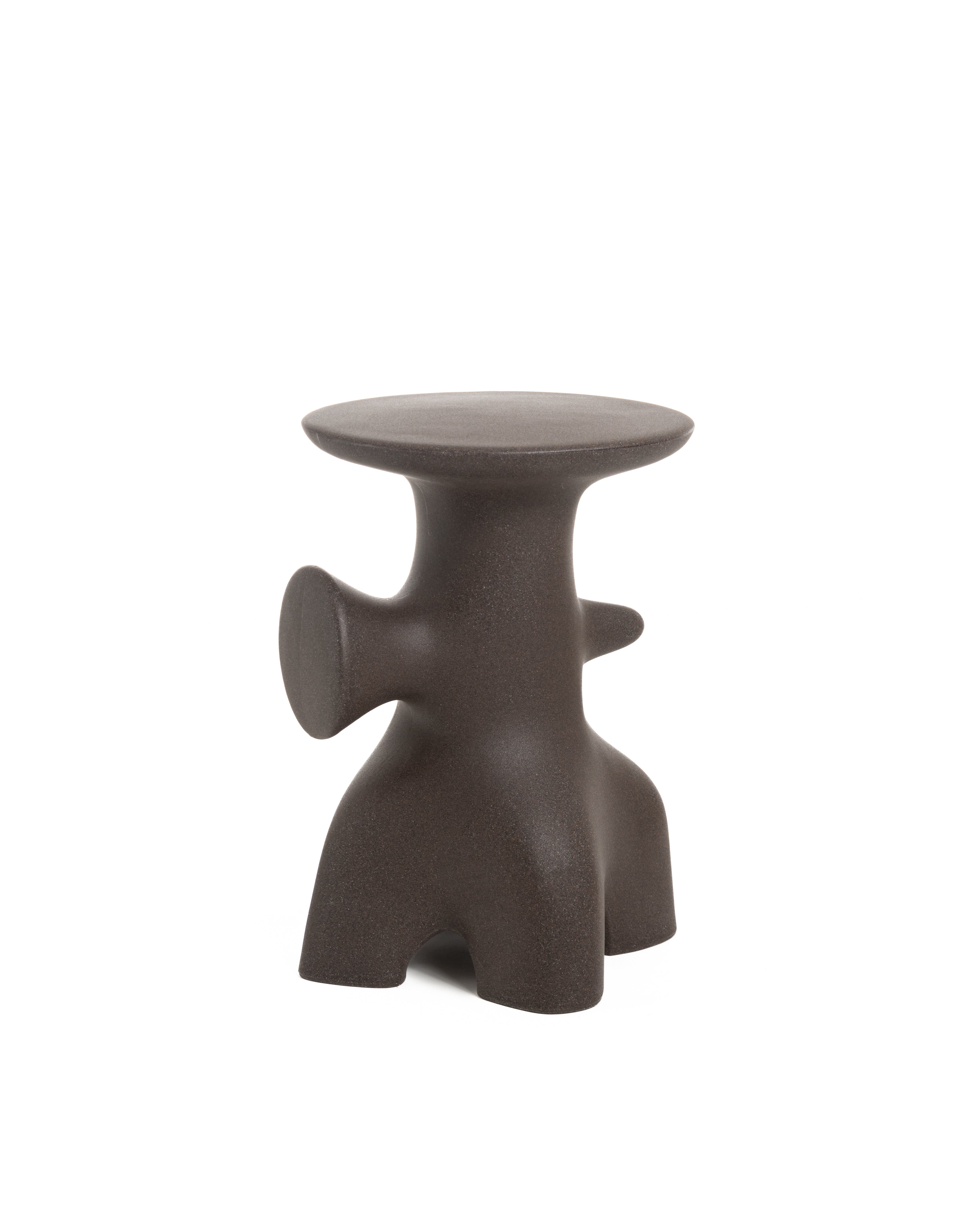 Side table ARCHEO dark brown