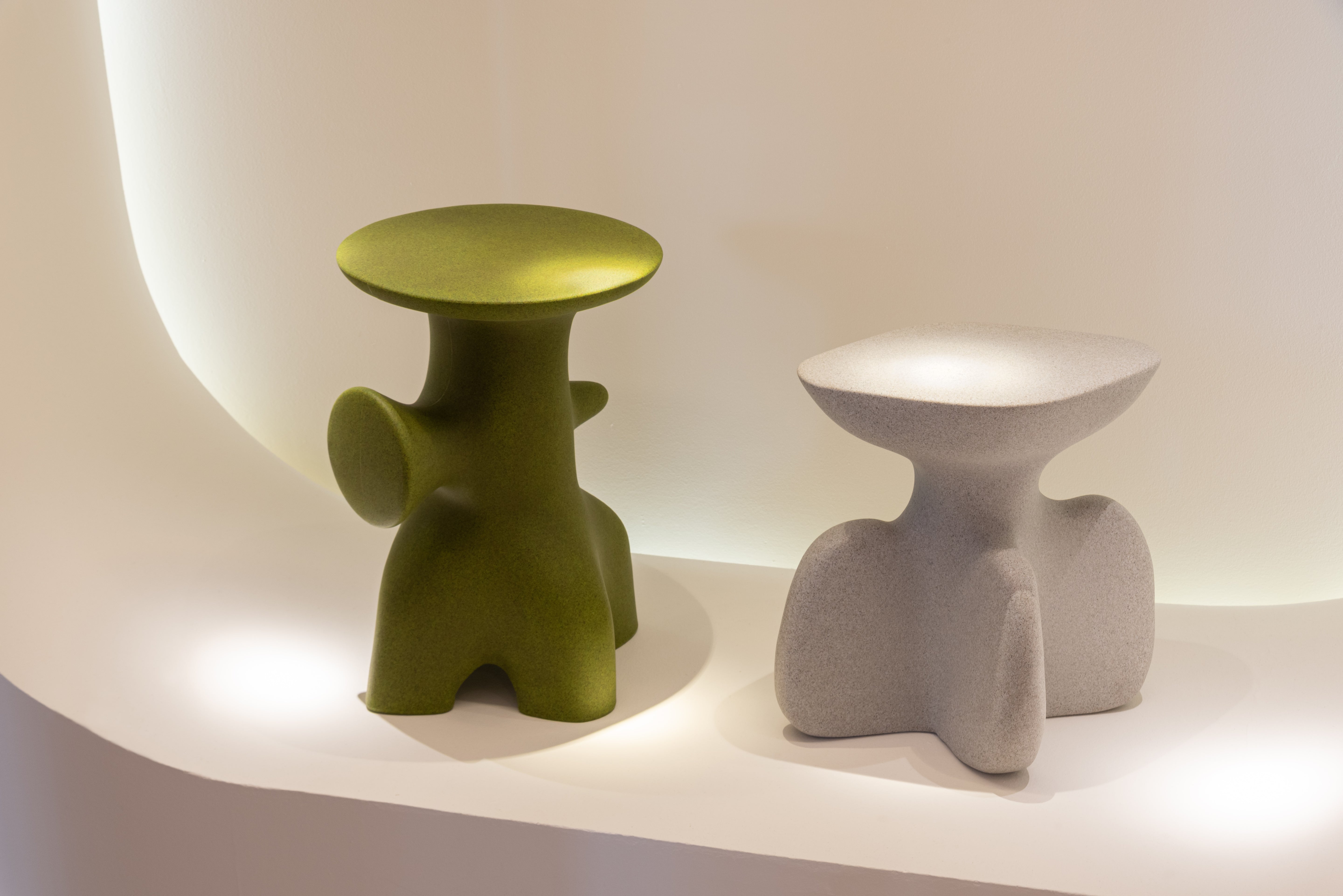 Side table ARCHEO purple