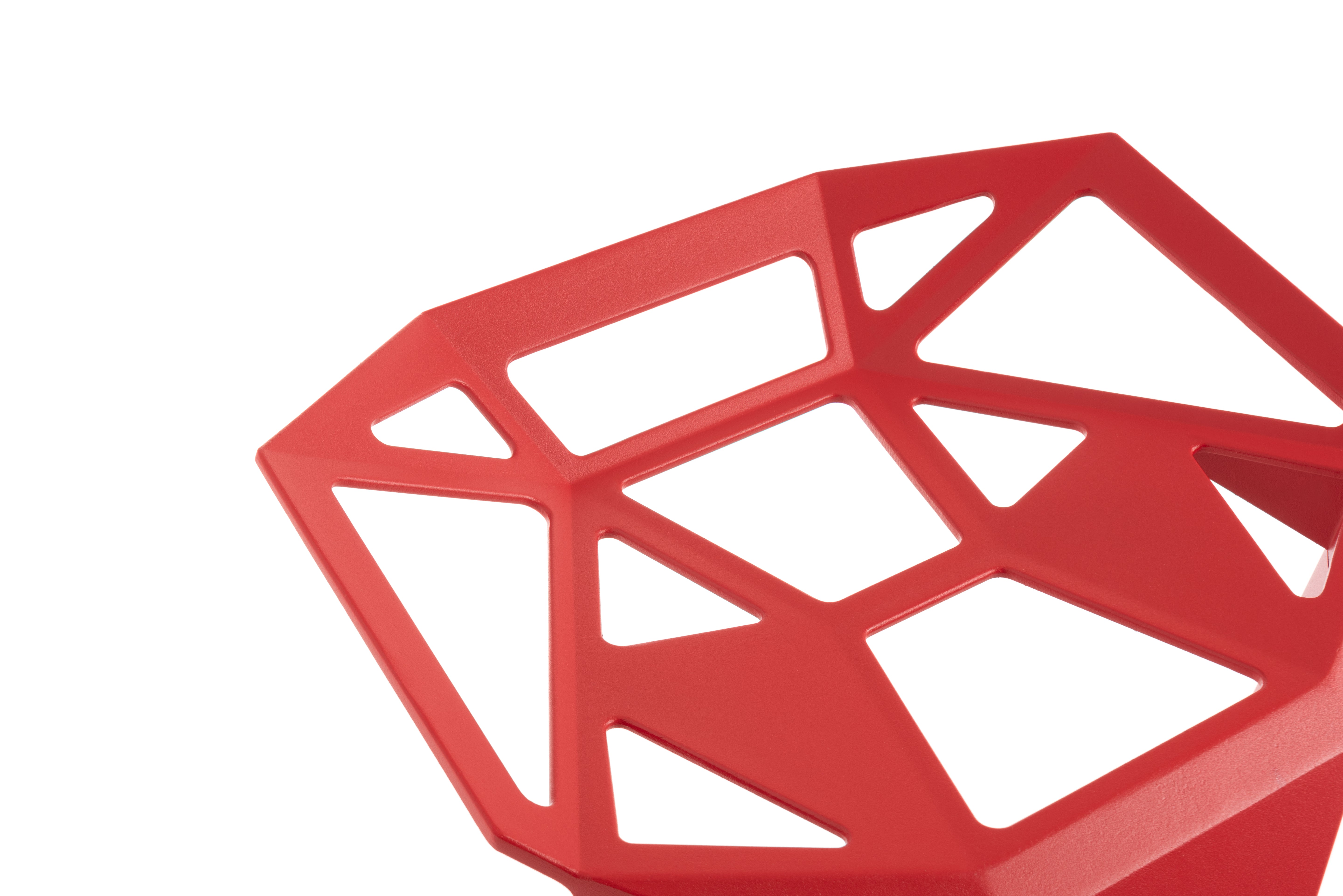STOOL_ONE Hocker rot