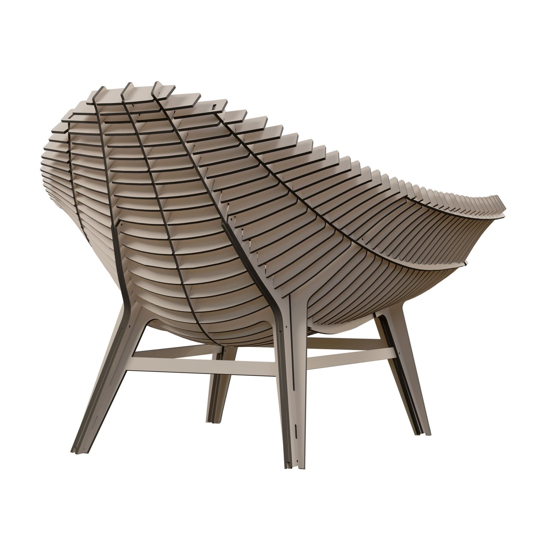 MANTA Beige Outdoor Armchair