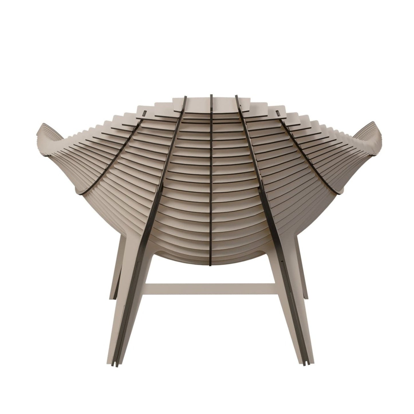 MANTA Beige Outdoor Armchair