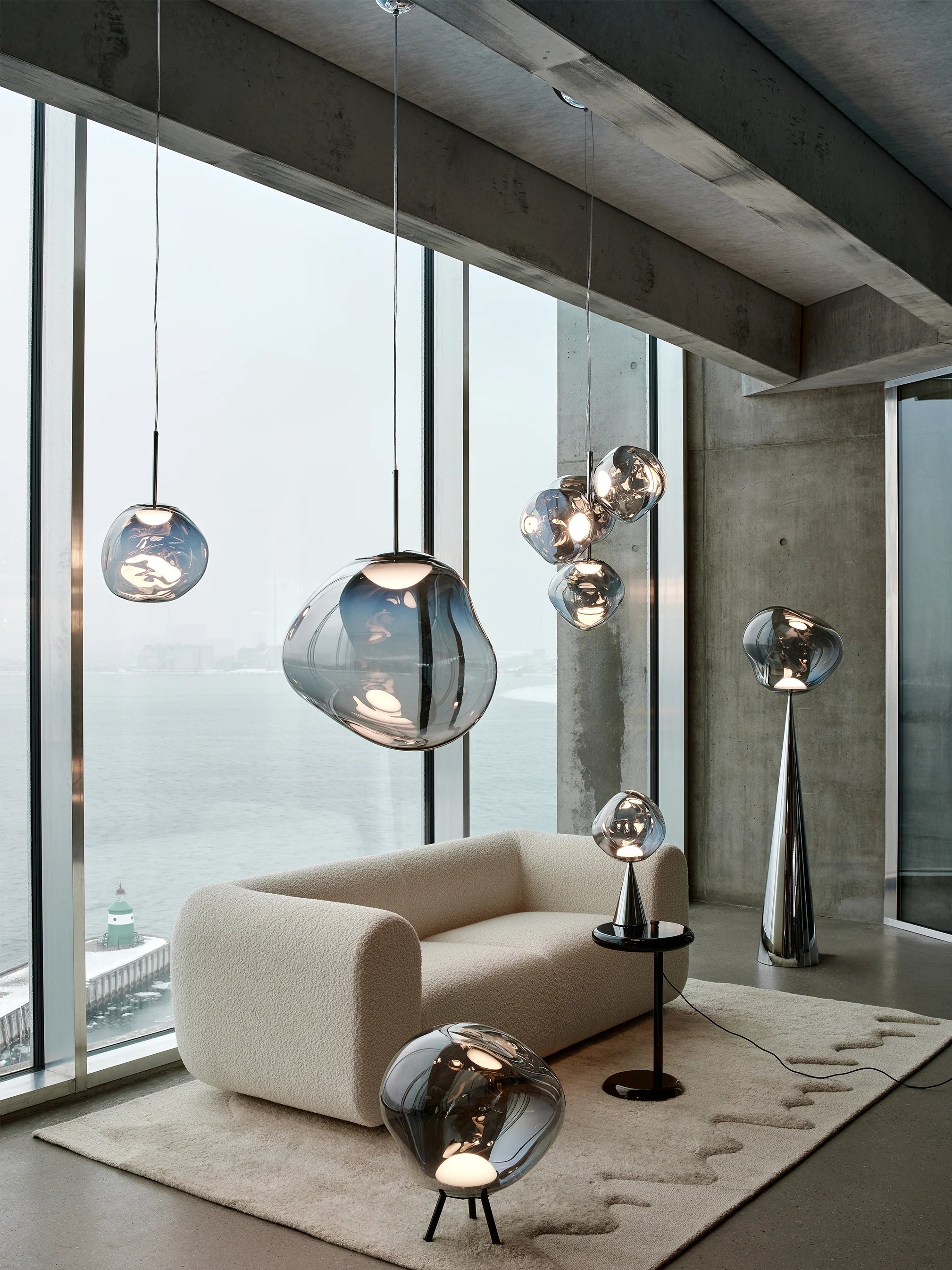 MELT Pendant Lamp in Nickel