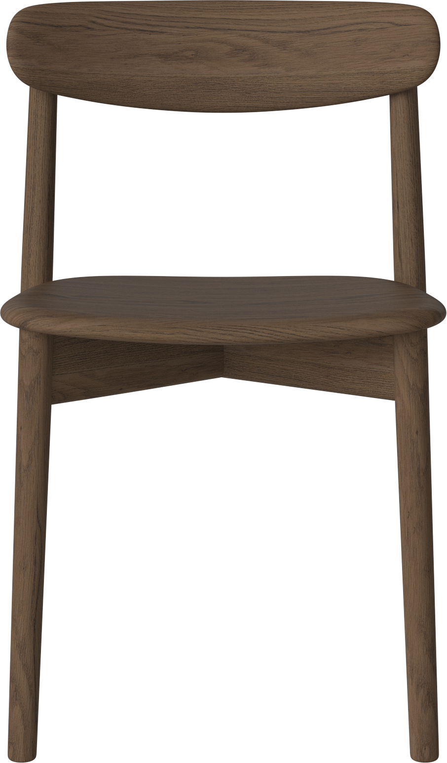 Merge chair dark oak wood