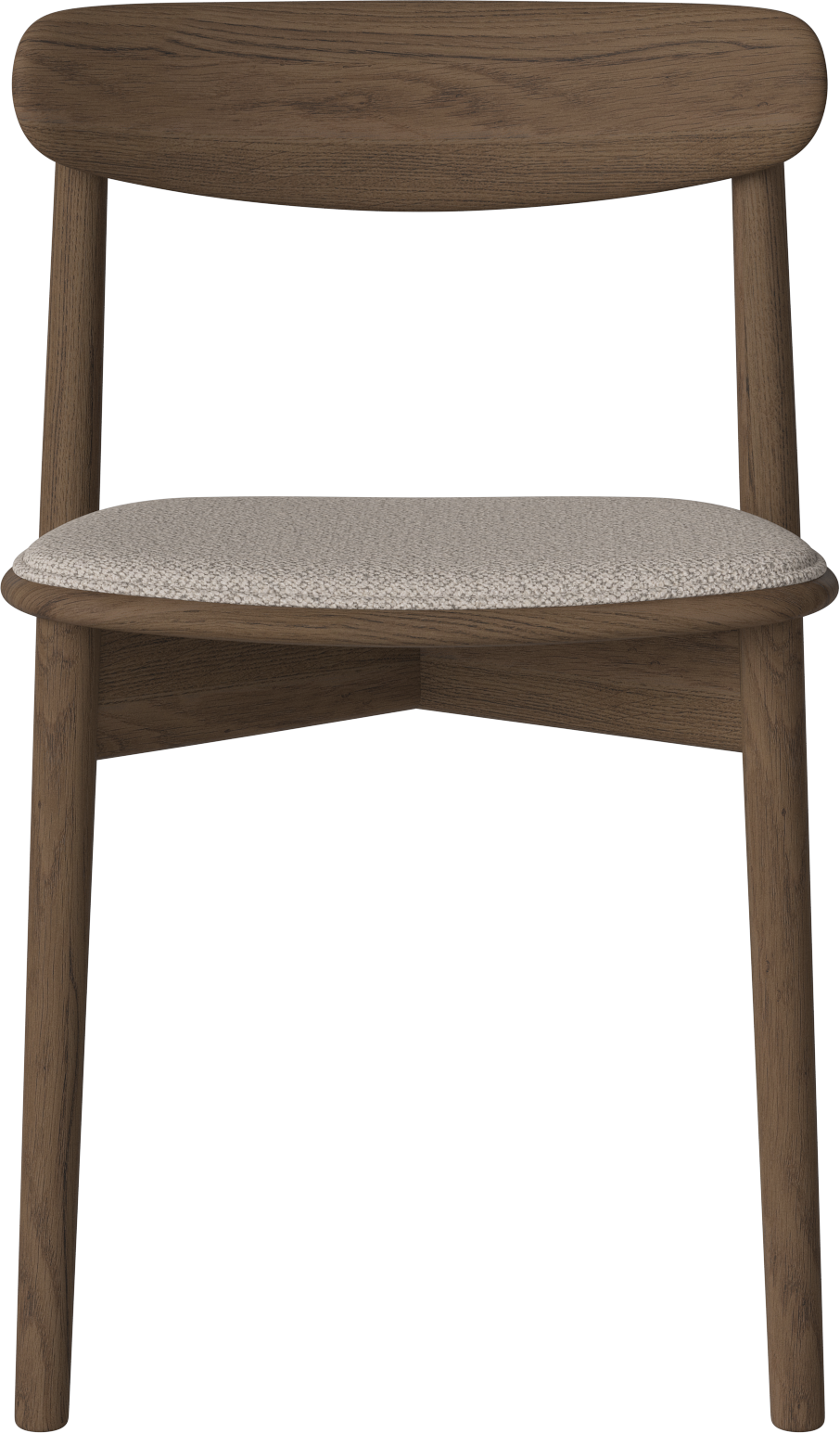 Merge chair dark oak wood