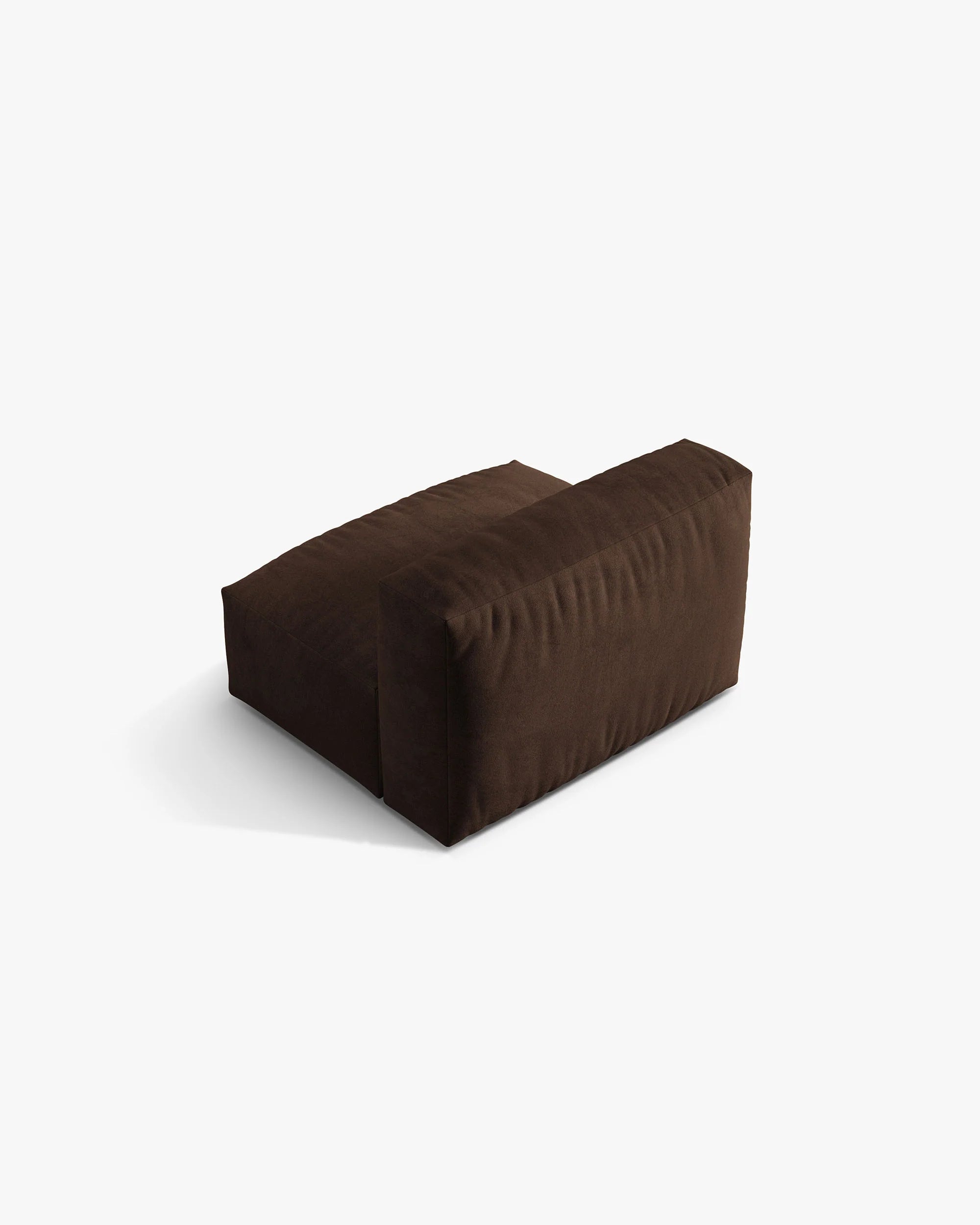 Velvet Armchair / Module MARTINA Chocolate