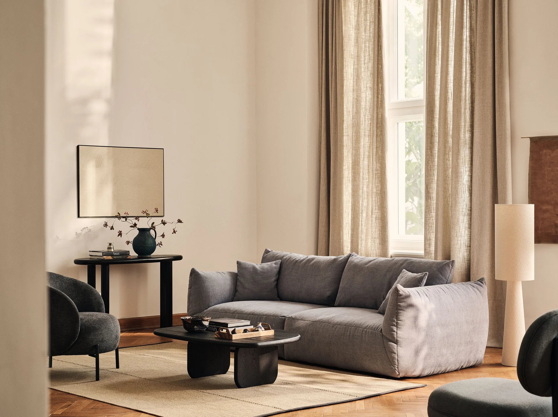 CHRIS Modular Sofa - Sand Chenille Module