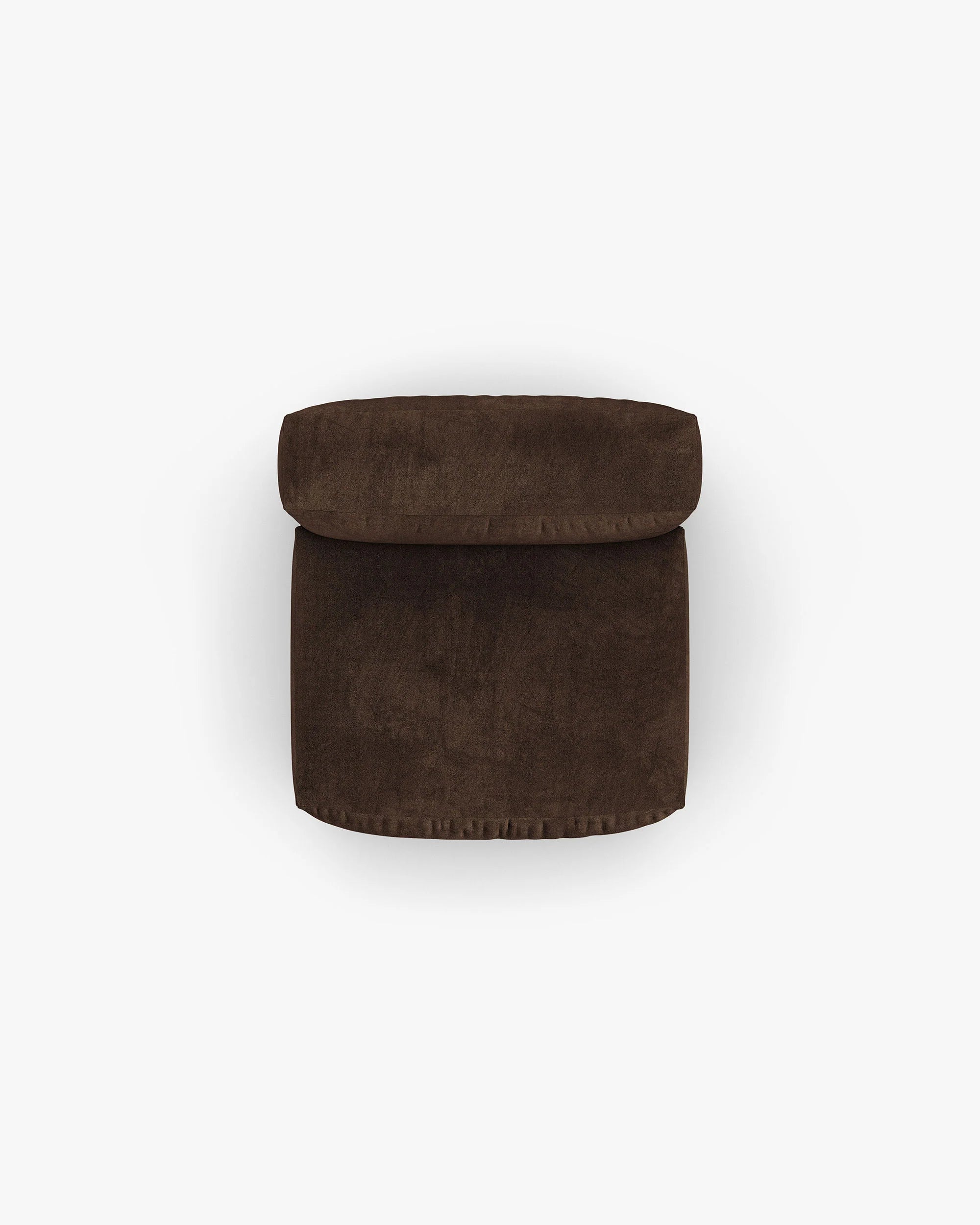MARTINA XL Velvet Armchair / Module in Chocolate